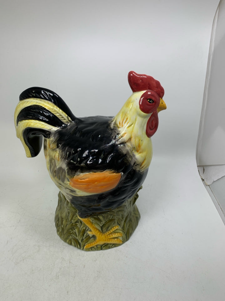 LIGHT WEIGHT BLACK/YELLOW ROOSTER.