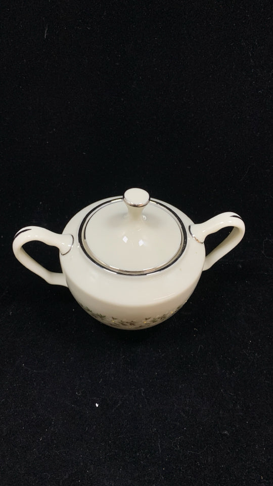 LENOX BROOKDALE SUGAR DISH.