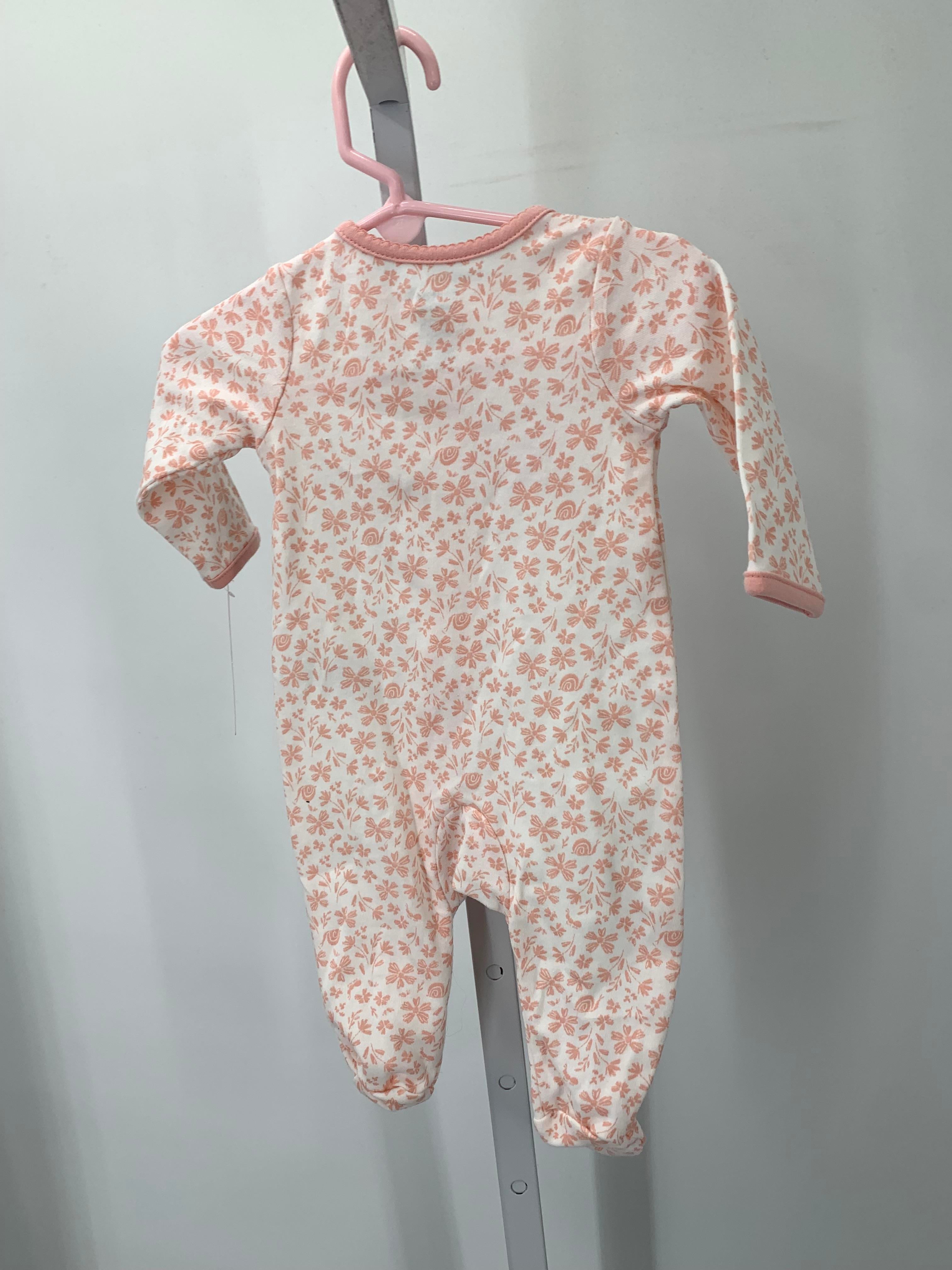 Carters Size 0-3 months Girls Long Slv. Romper