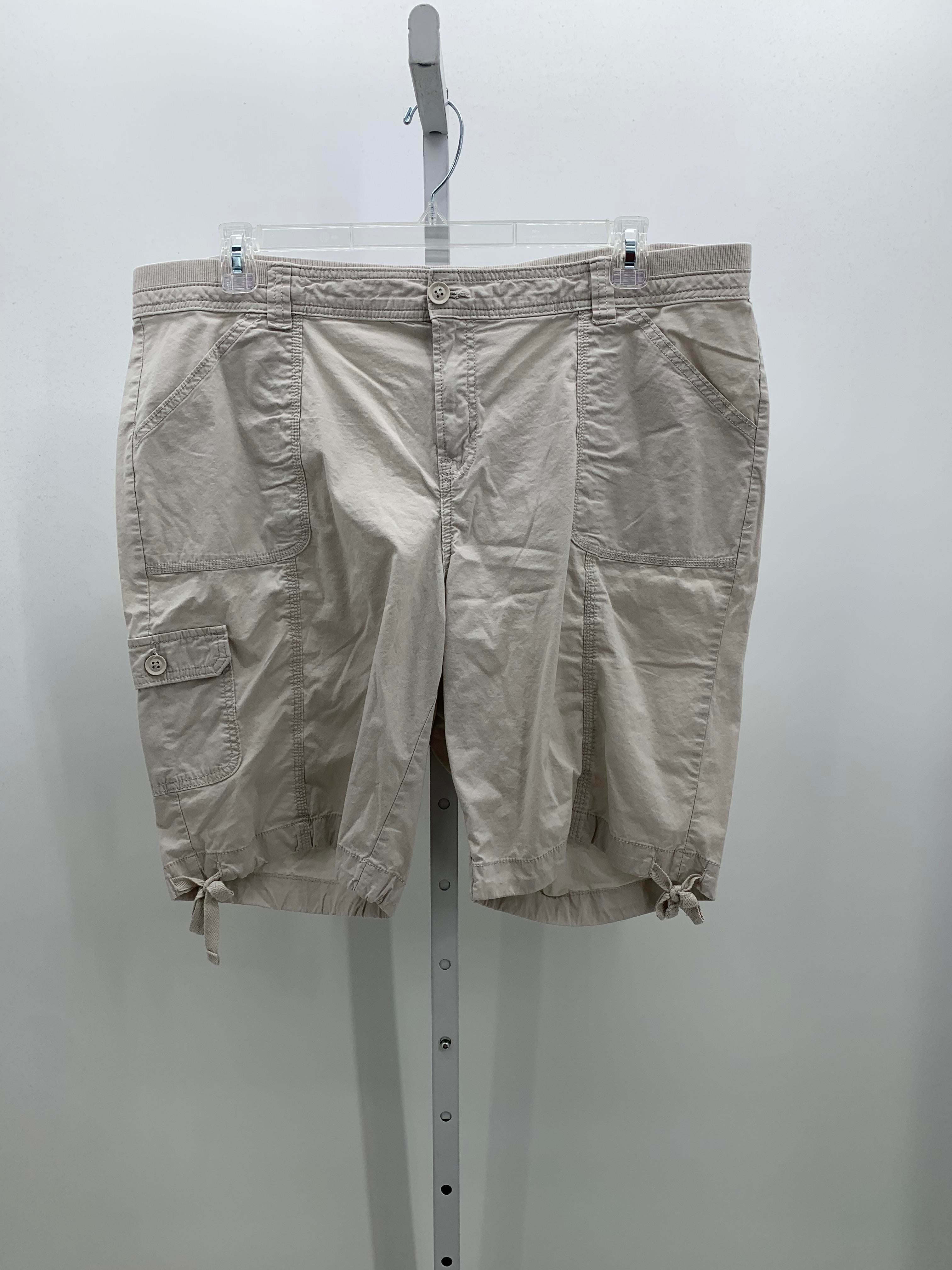 St. Johns Bay Size 20 W Womens Shorts