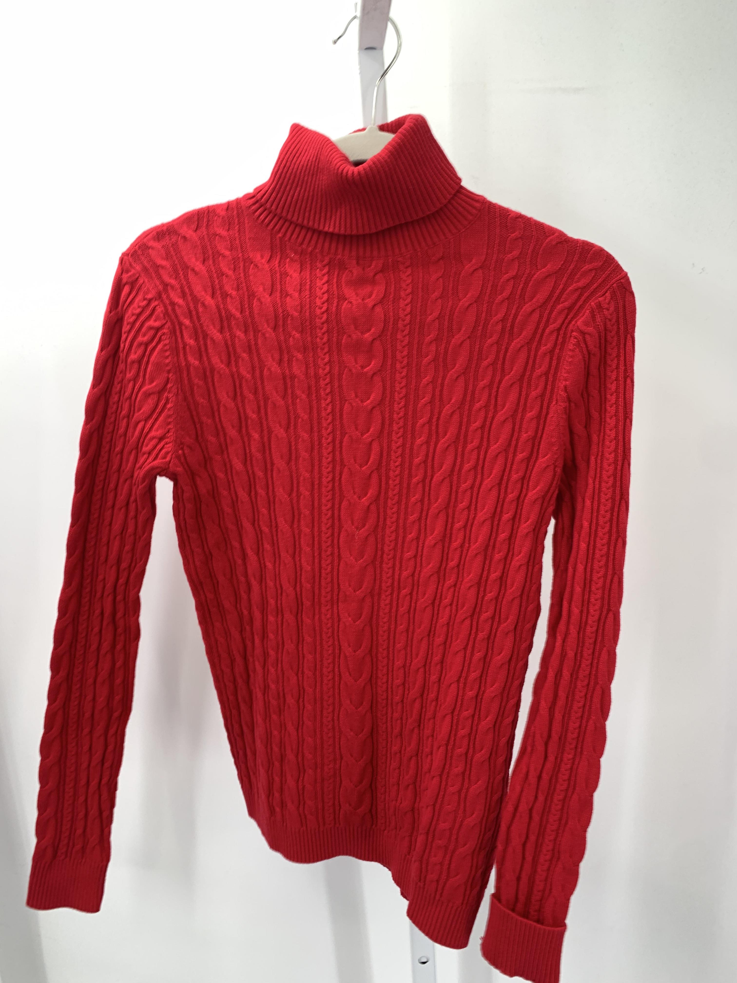 Lands End Size X Small Misses Long Slv Sweater