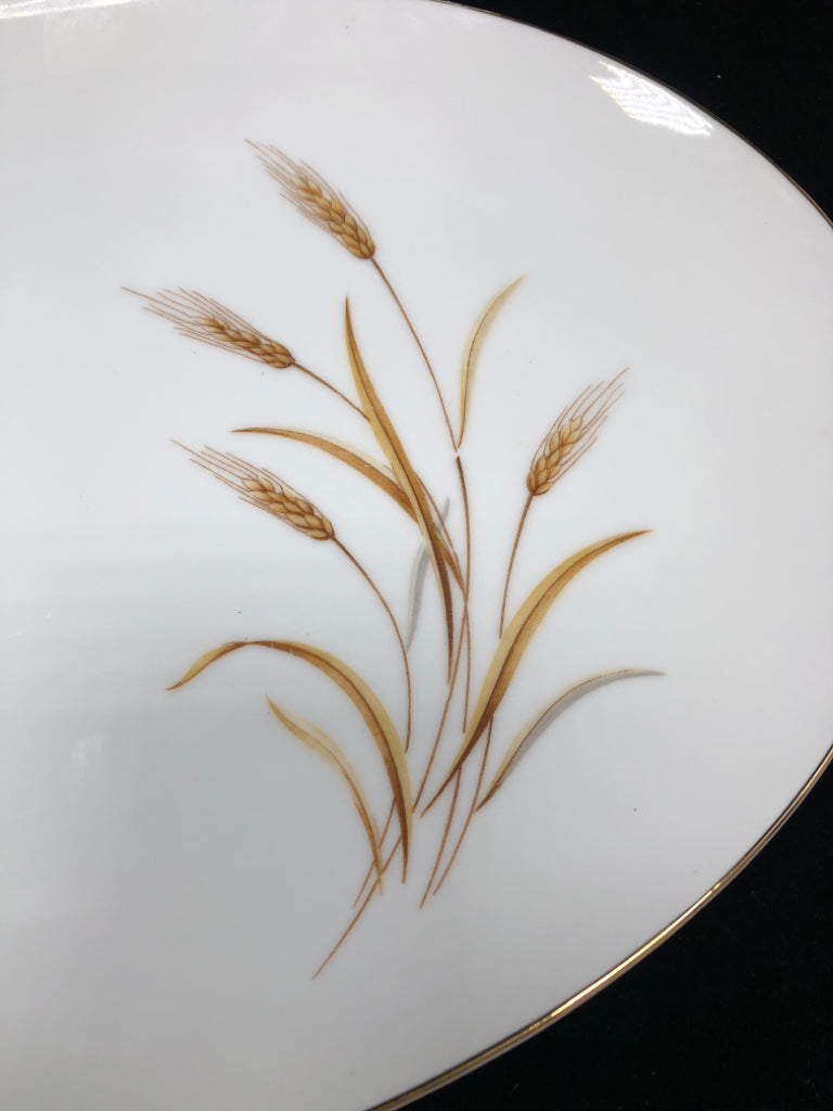 STYLE HOUSE WHEAT DESIGN PLATTER.