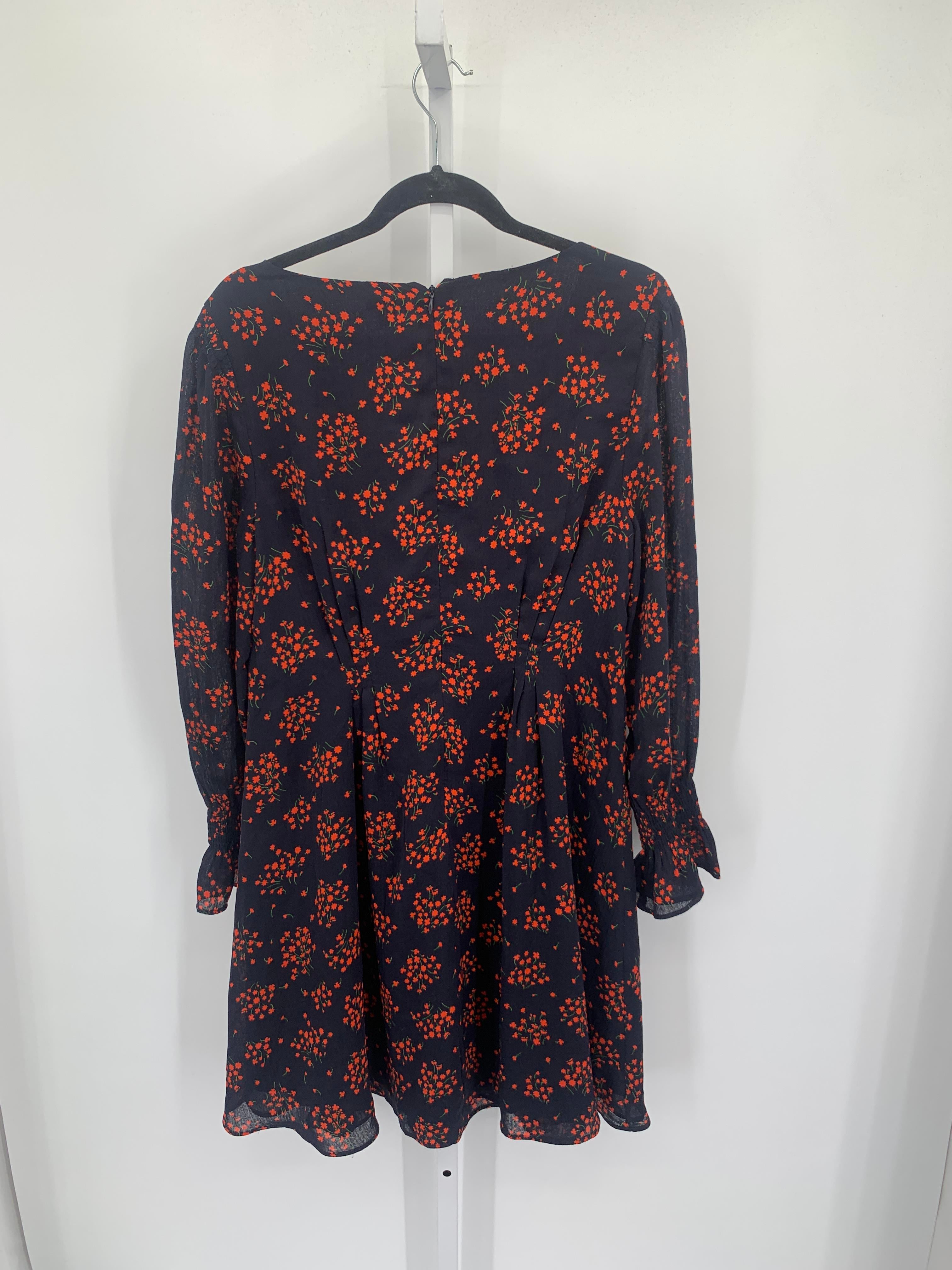 Ann Taylor Size 14 Misses Long Sleeve Dress