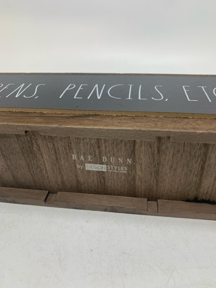 3 SLOT PENS, PENCILS, ETC HOLDER.