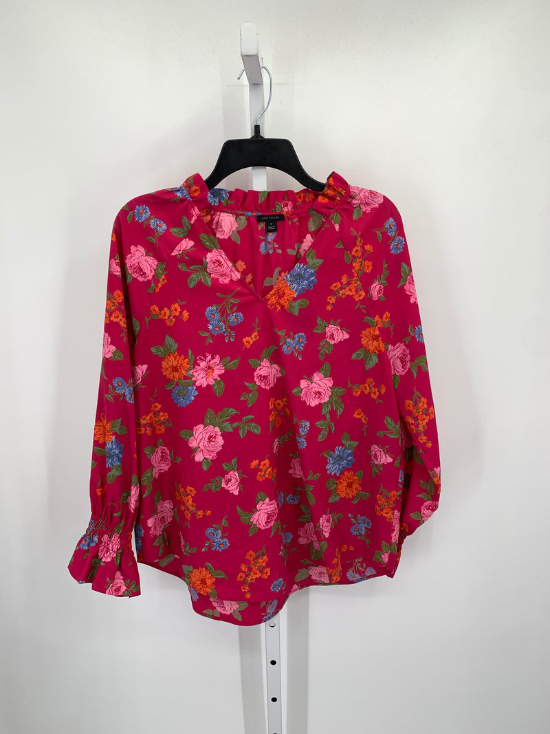 Ann Taylor Size Medium Misses Long Sleeve Shirt