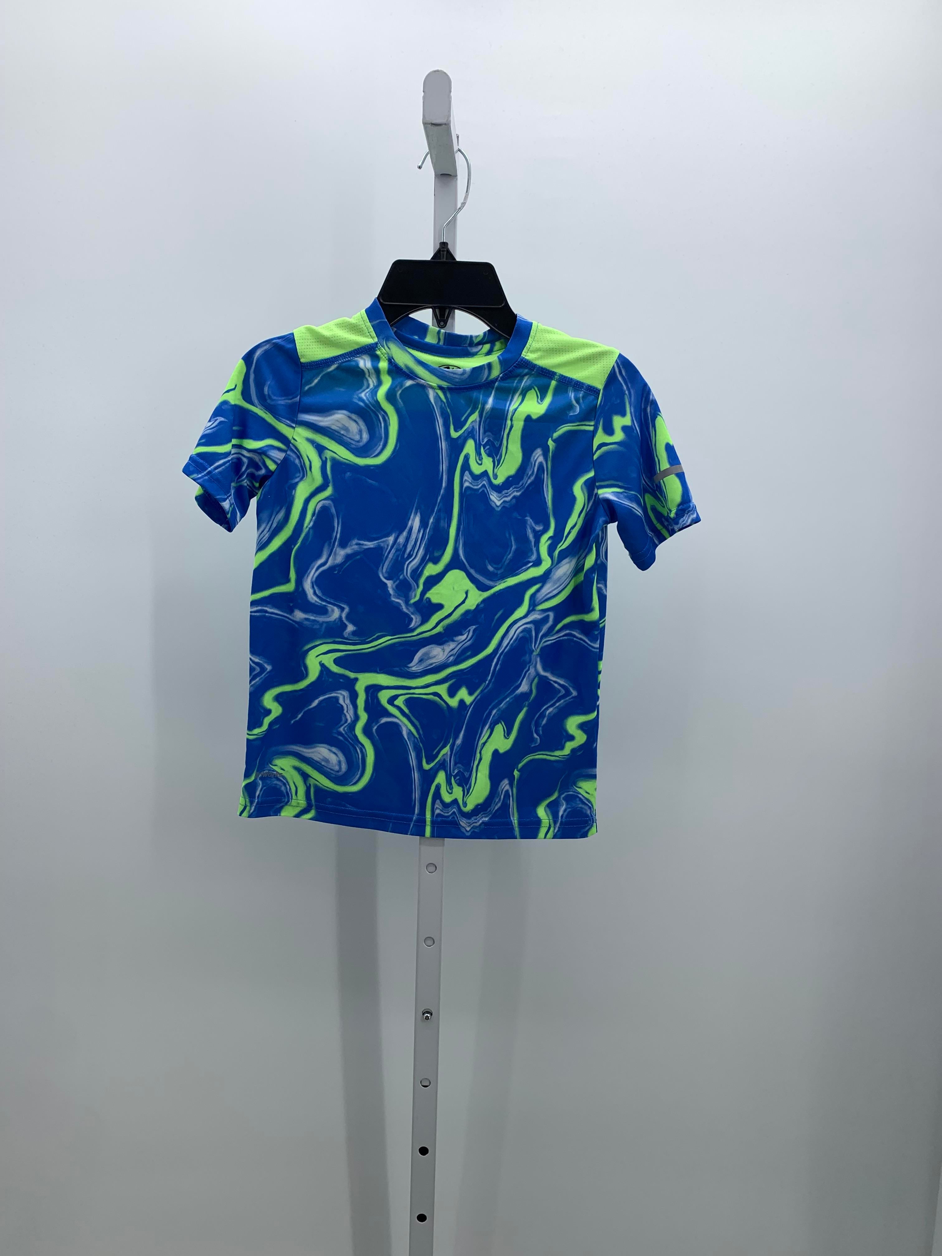 GREEN WHITE SWIRLS