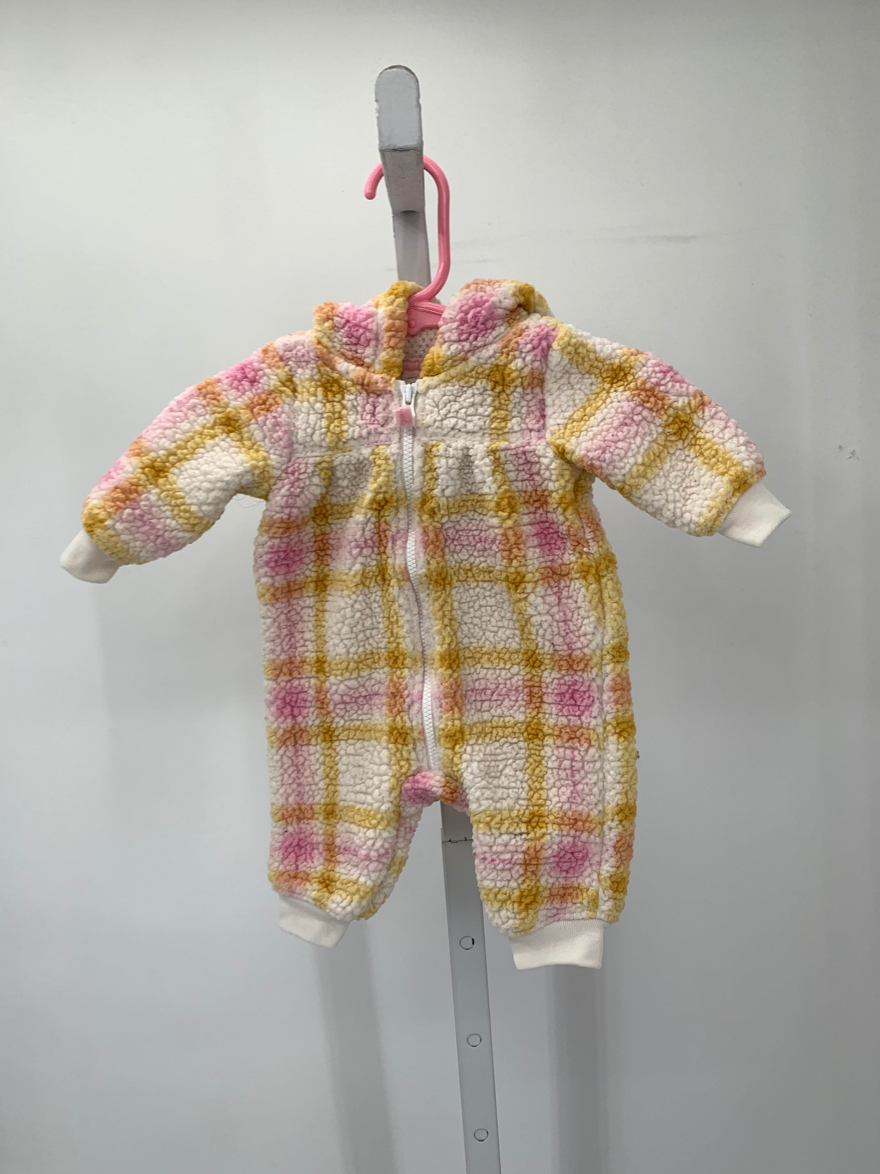 Carters Size Newborn Girls Long Slv. Romper