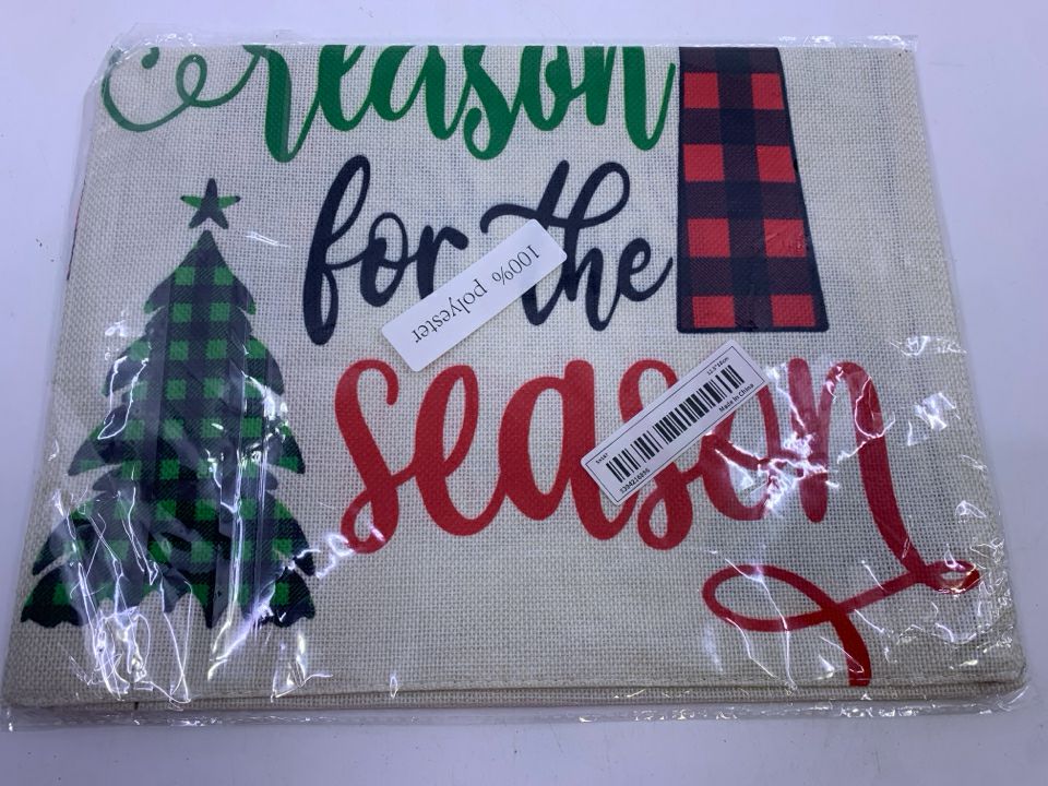 NIP "JESUS IS THE REASON" GARDEN FLAG.
