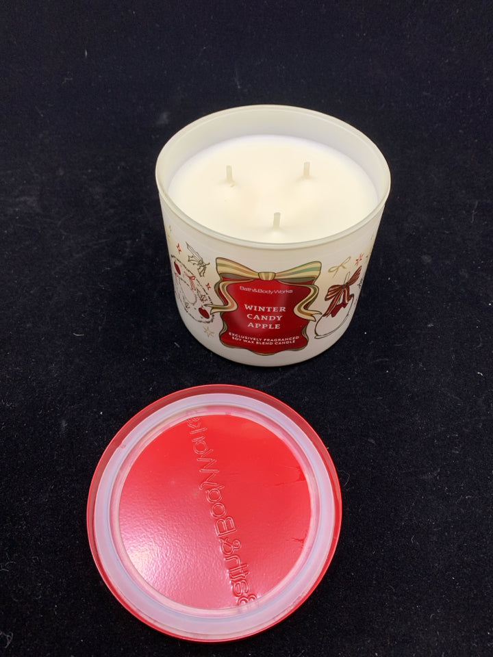 B&BW WINTER CANDY APPLE 3-WICK.