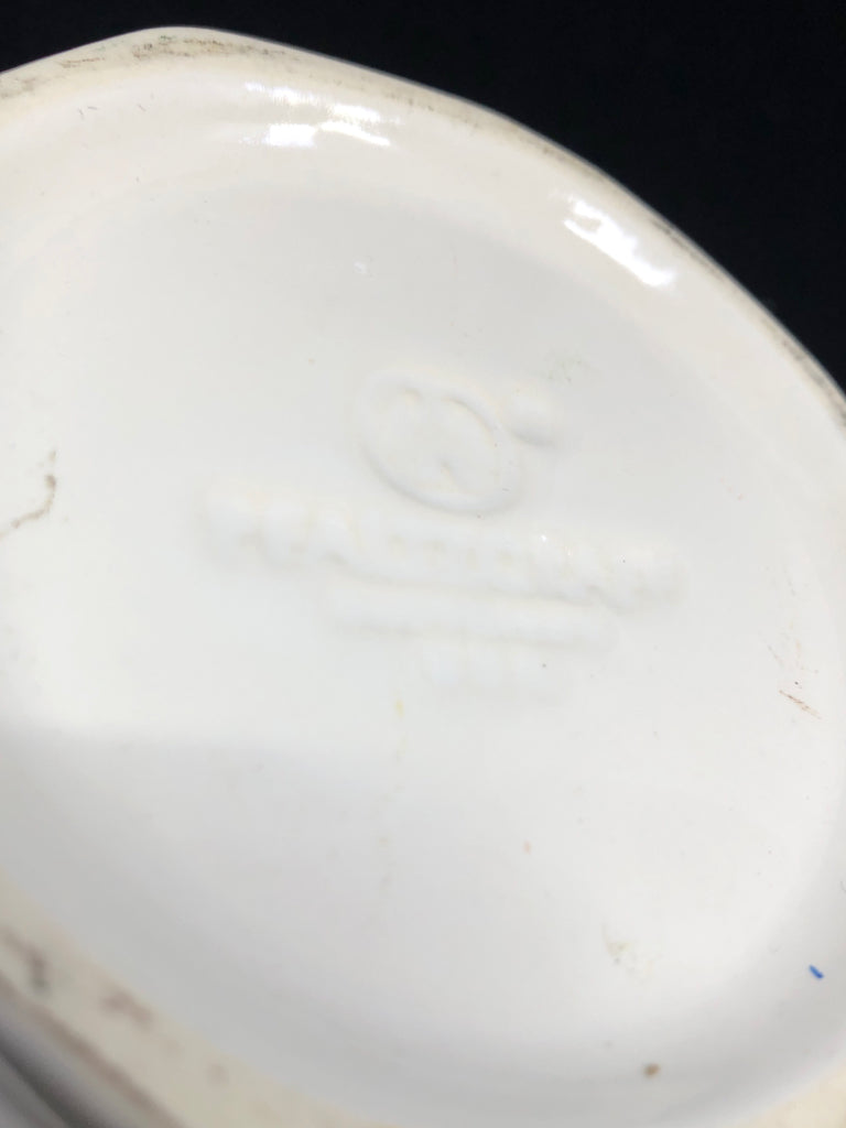 PFALTZGRAFF HERITAGE WHITE CERAMIC LIDDED CREAMER.