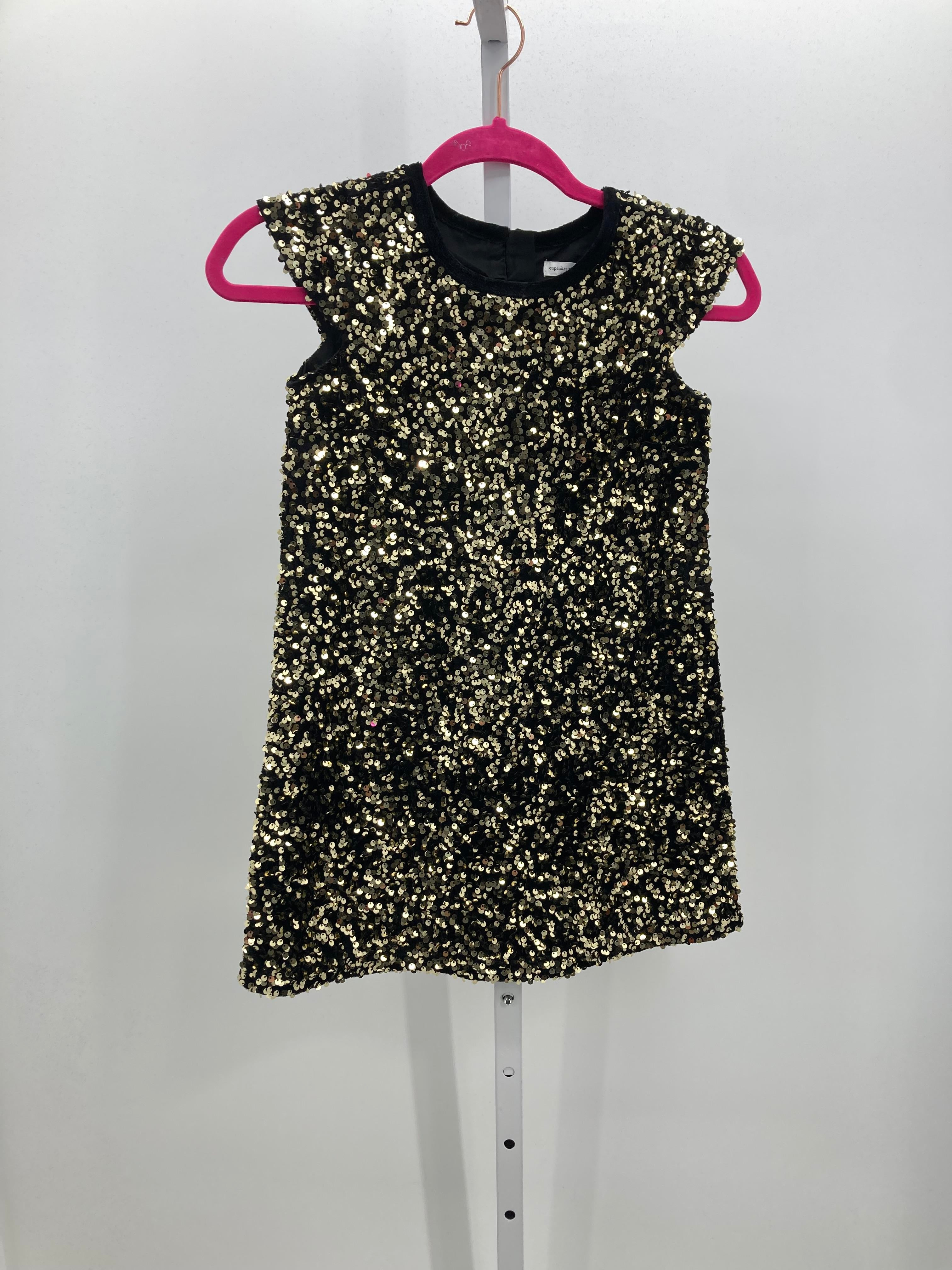 cupcakes & cashmere Size 7 Girls Short Sleeve Dress