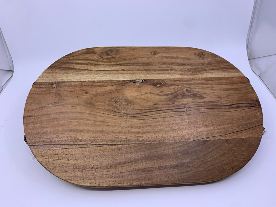 WOOD GIVE THANKS TRAY.