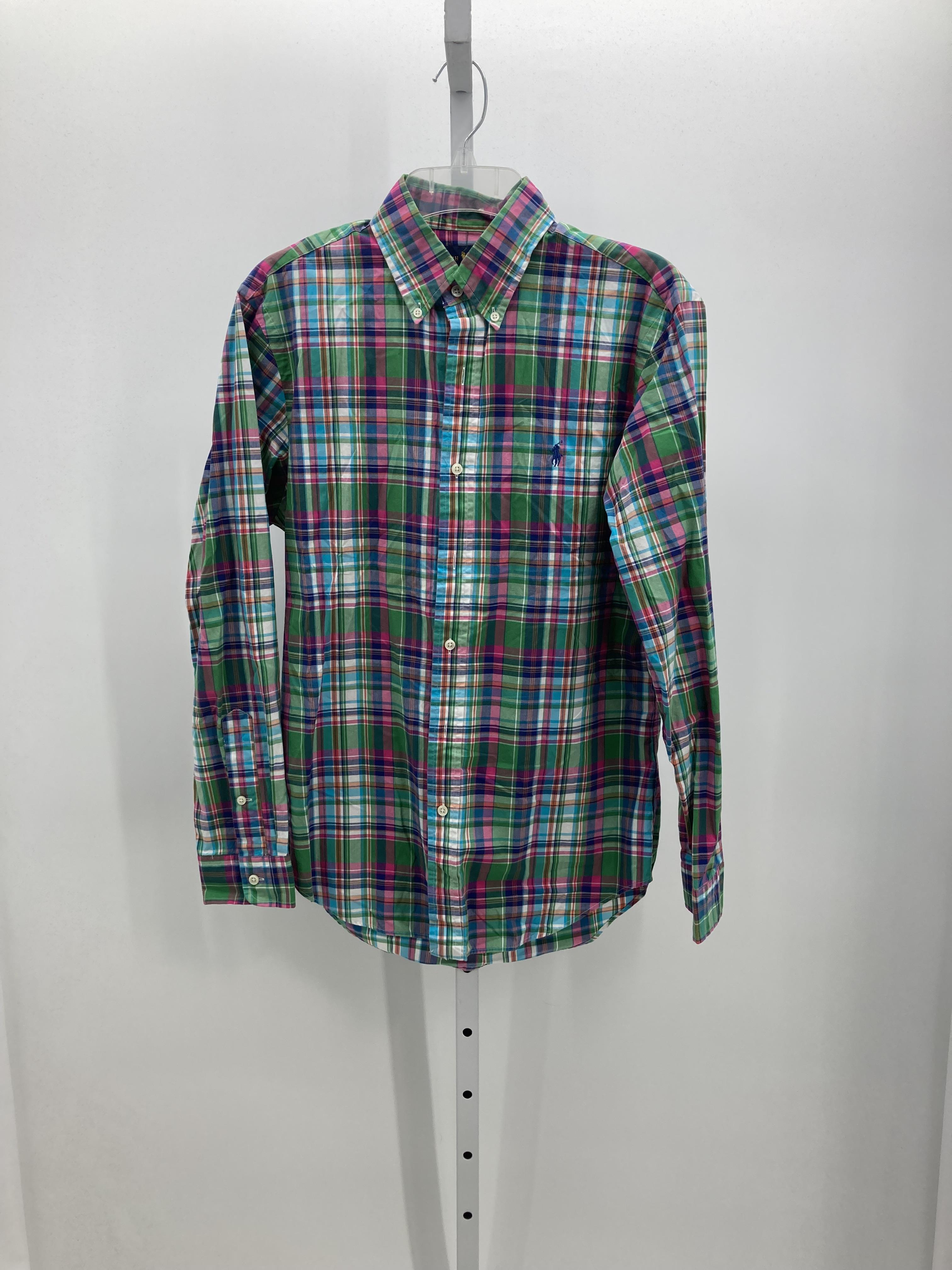 BLUE PINK PLAID
