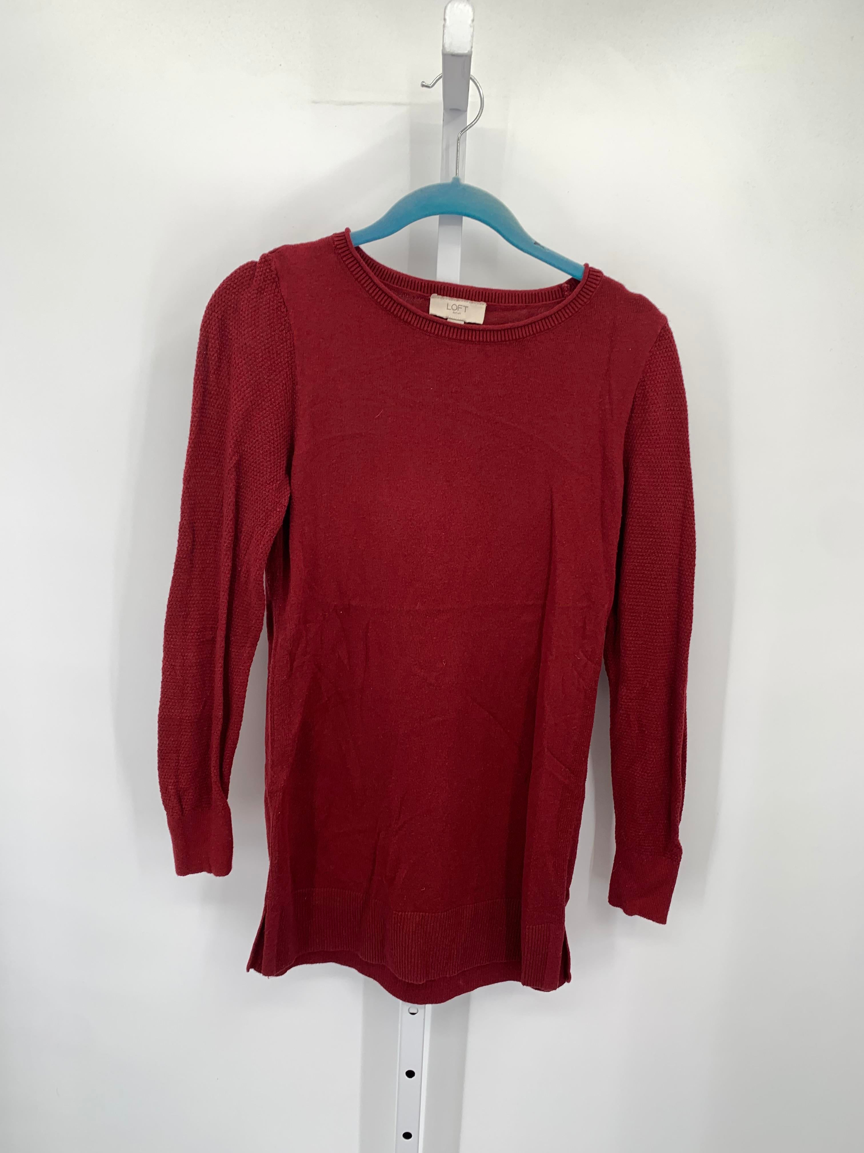 Loft Size X Small Misses Long Slv Sweater