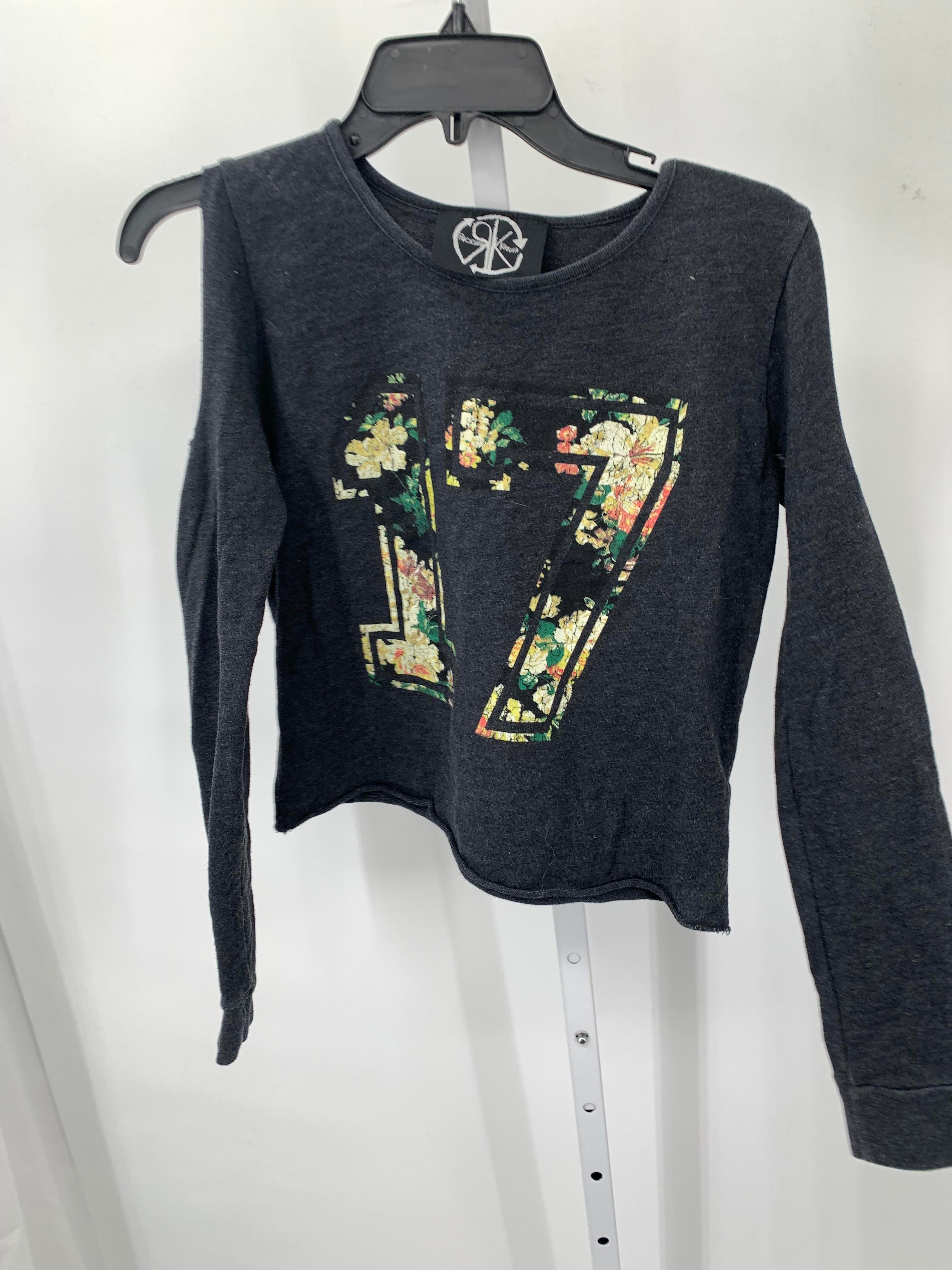 Size Small Juniors Long Sleeve Shirt