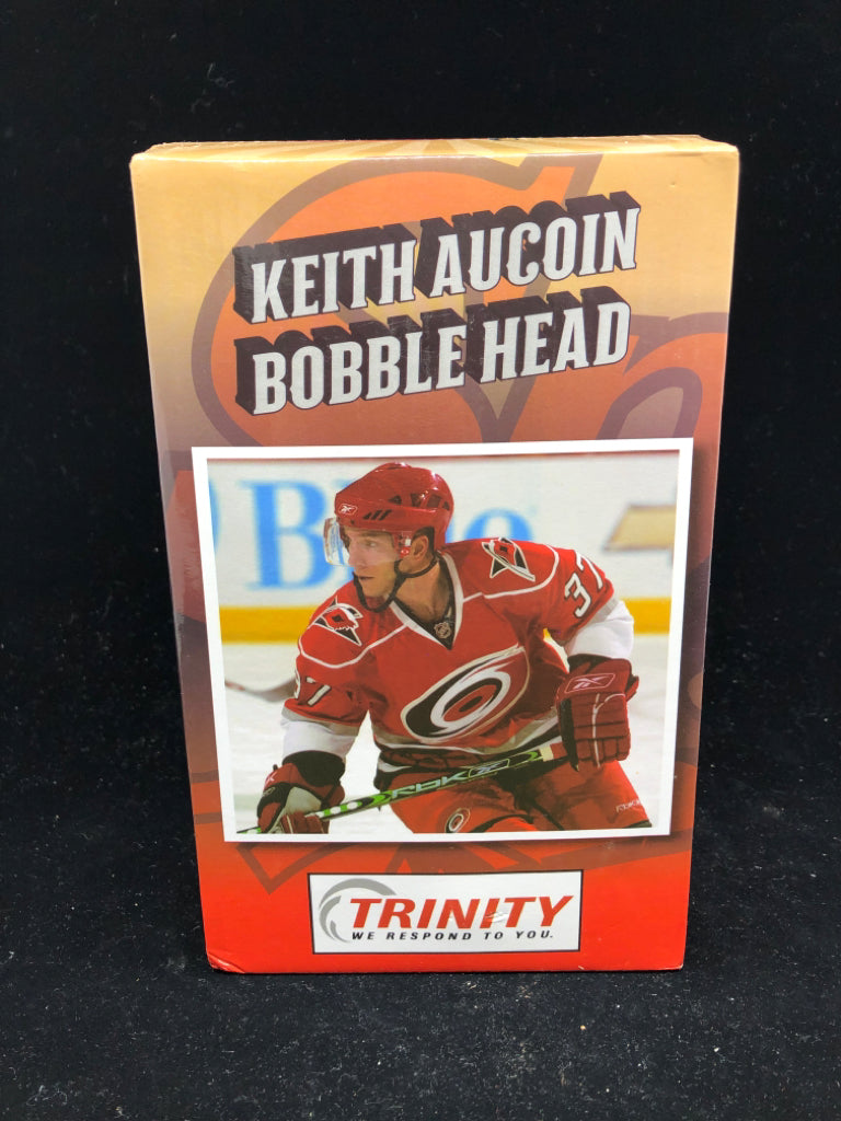 NIB KEITH AUCOIN SPINNERS BOBBLE HEAD.