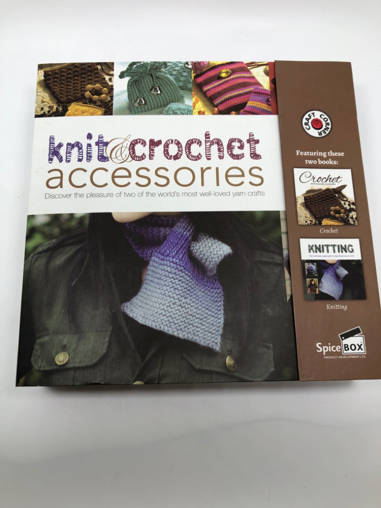 NIB KNIT & CROCHET ACCESSORIES KIT.