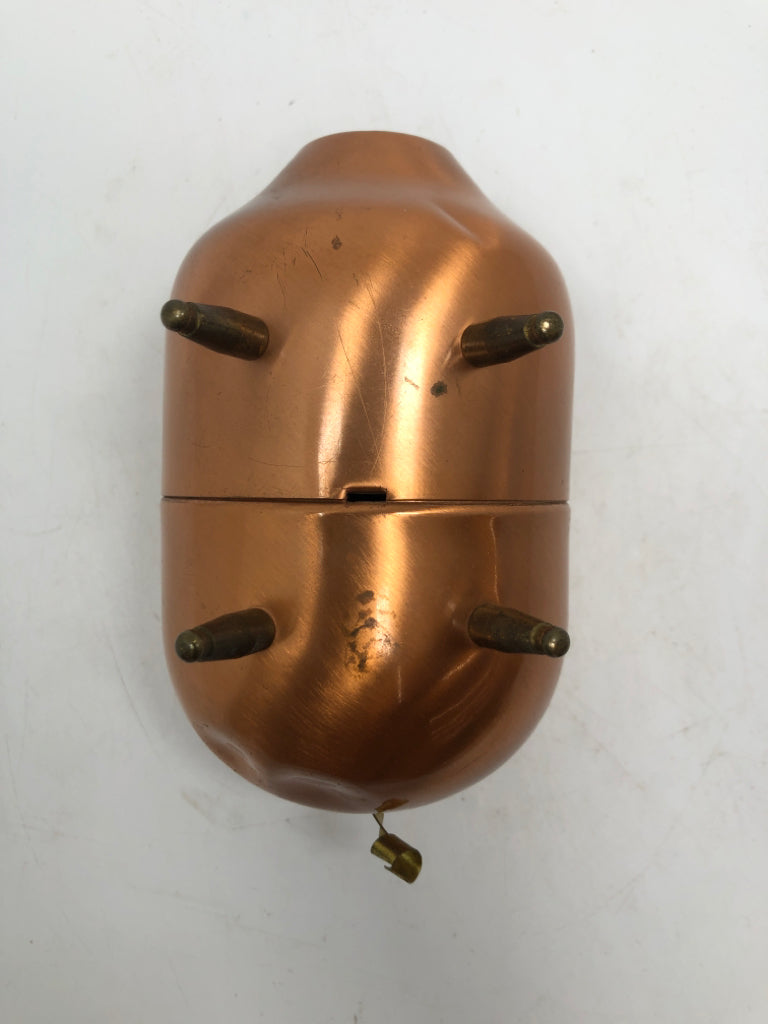 BRONZE PIG PIGGY BANK.