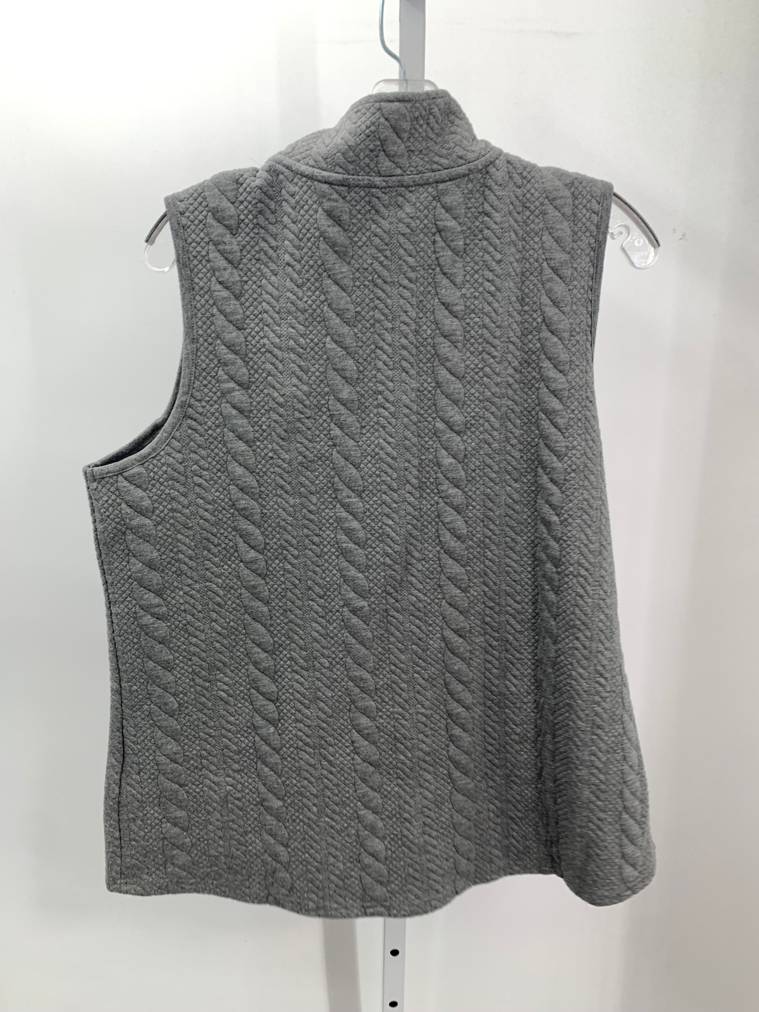 Coldwater Creek Size Large Petite Petite Vest