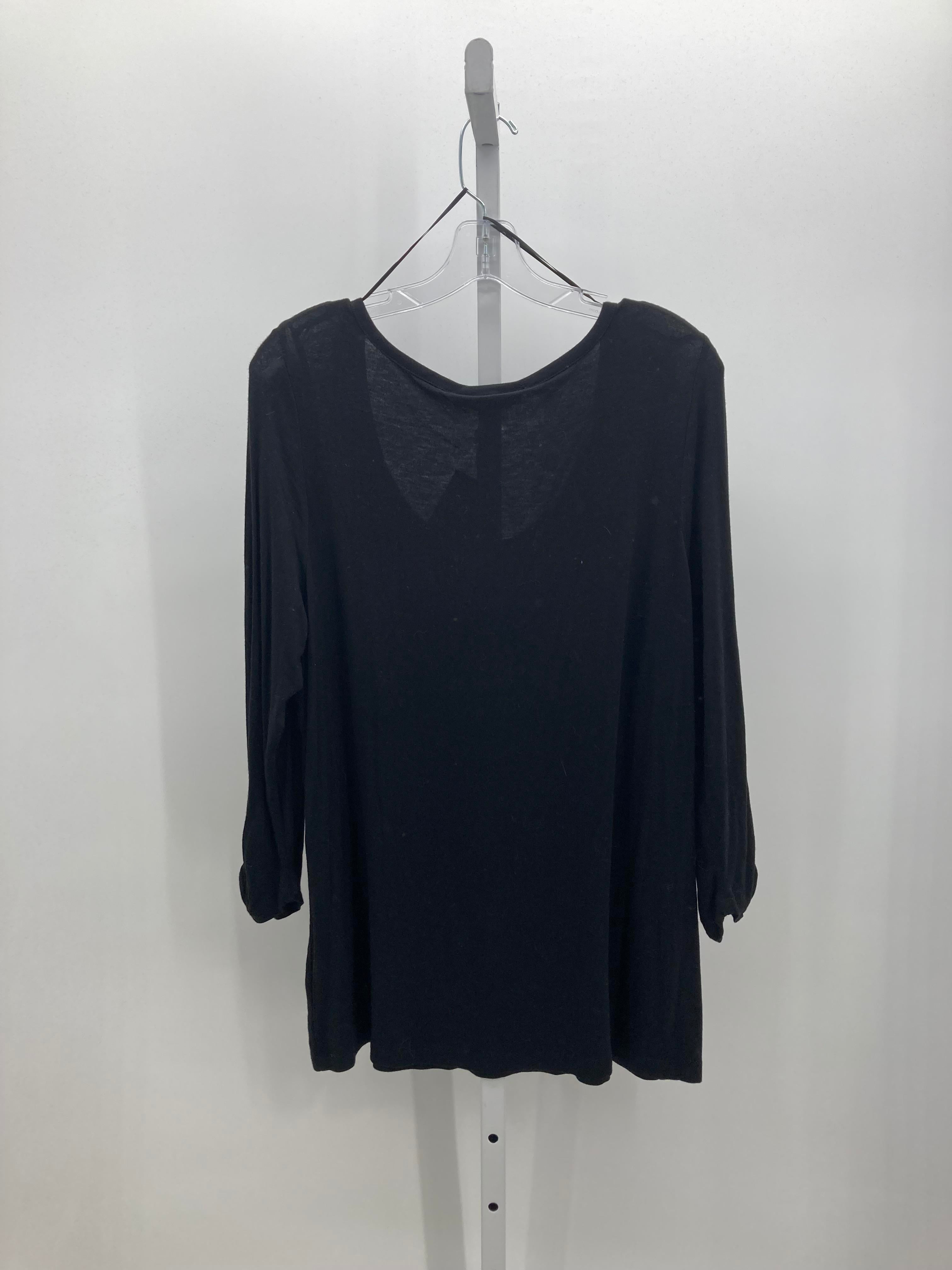 Elena Solano Size 1X Womens 3/4 Sleeve Shirt