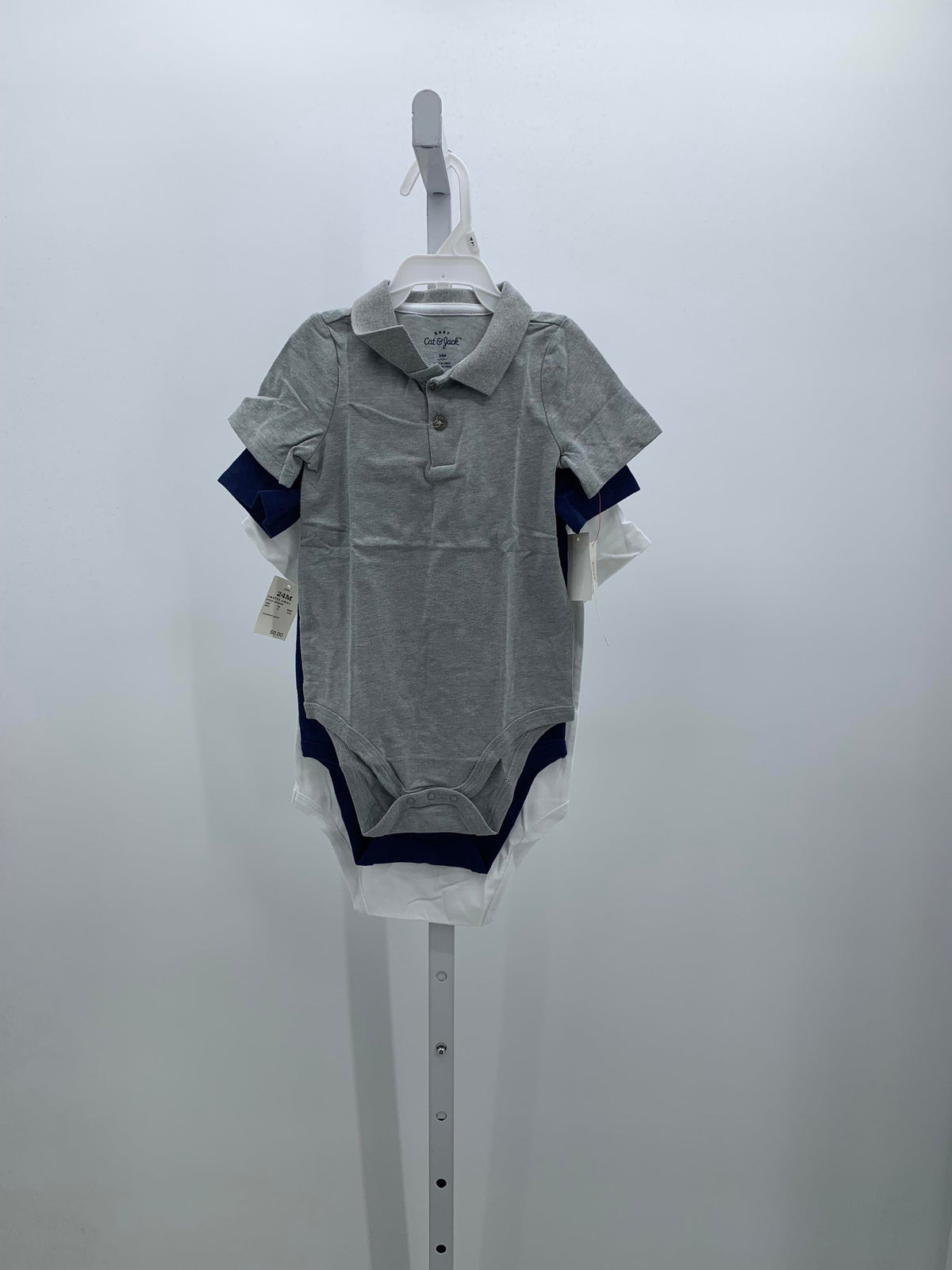 NEW THREE KNIT POLO