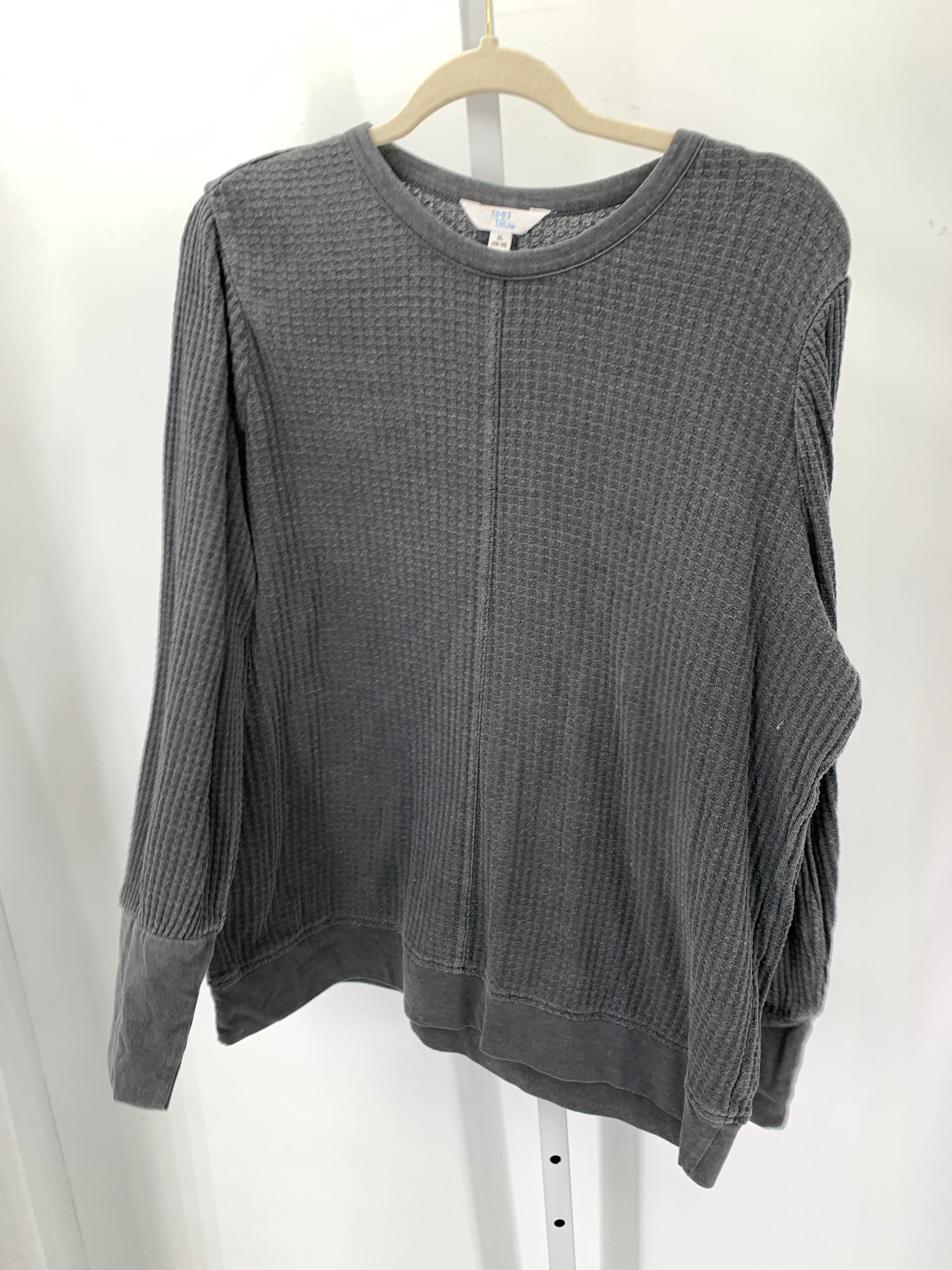 Time and Tru Size Extra Large Misses Long Sleeve Shirt