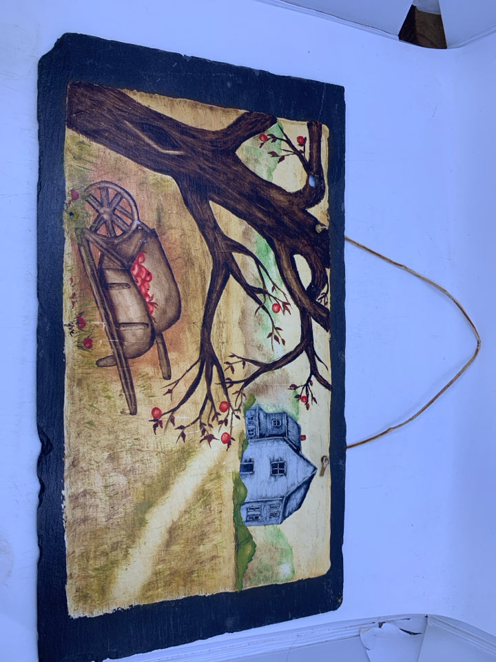 APPLE TREE FARMHOUSE PAINTED SLATE.