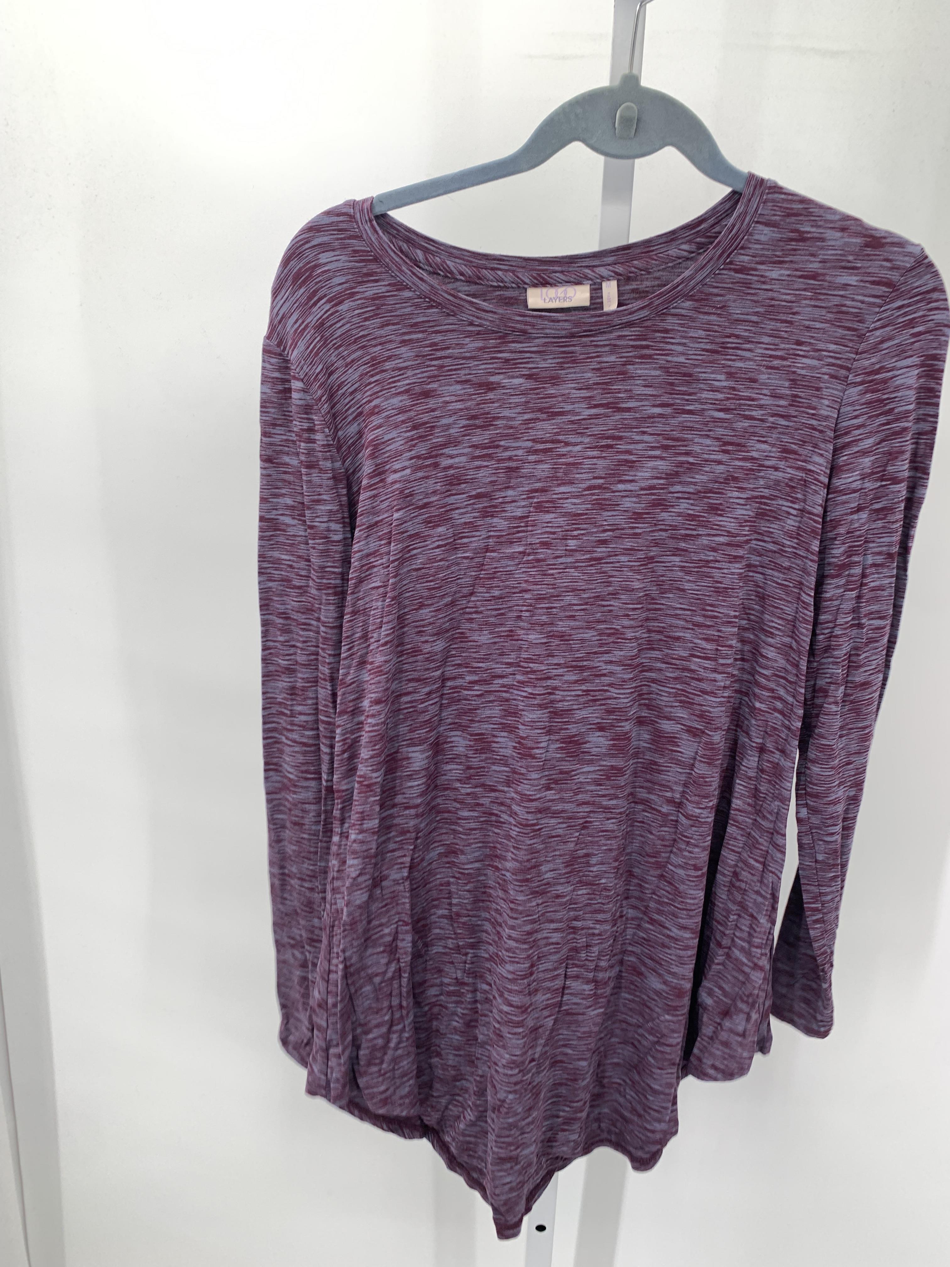 LOGO Size Medium Misses Long Sleeve Shirt