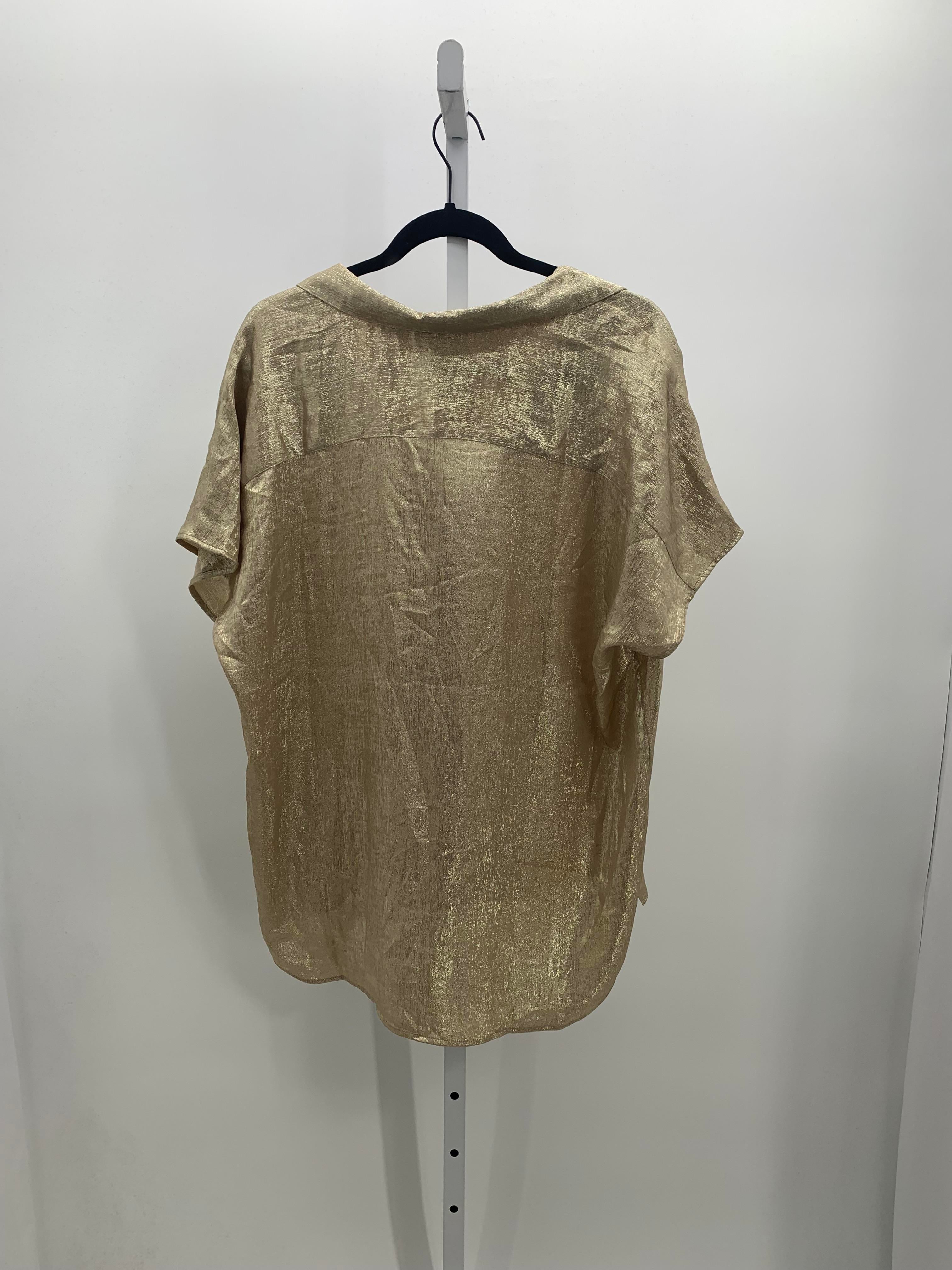 Soft Surroundings Size Extra Large Misses Short Sleeve Shirt