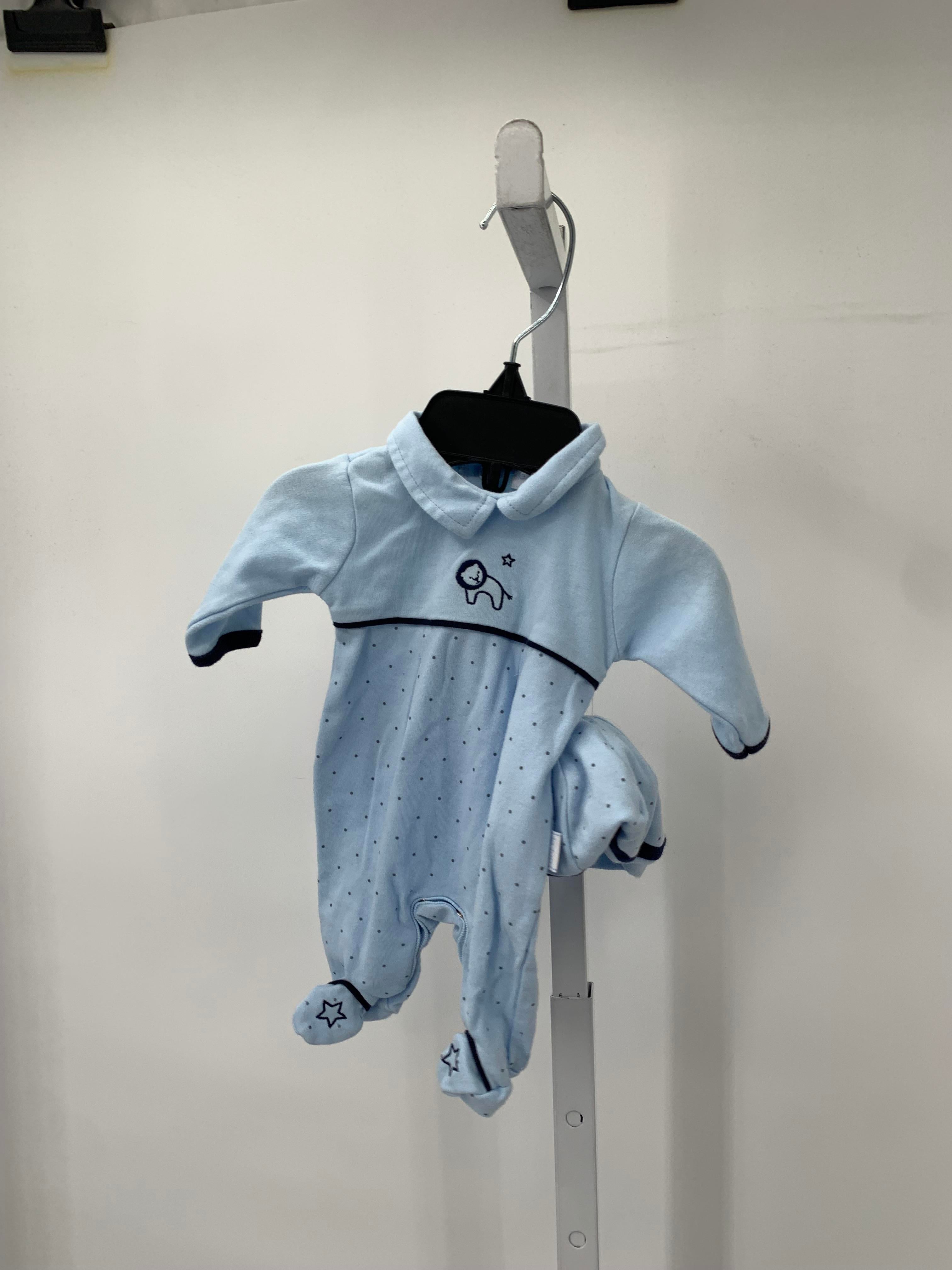 LION DOTS ROMPER AND HAT