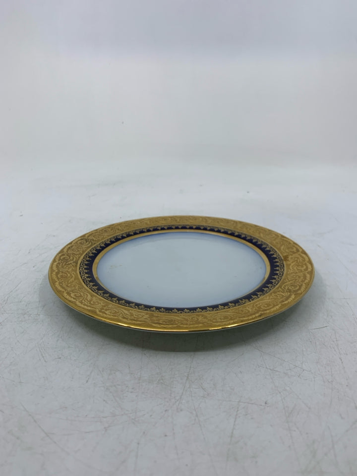 VTG GOLD RIM SMALL PLATE- LIMOGES.