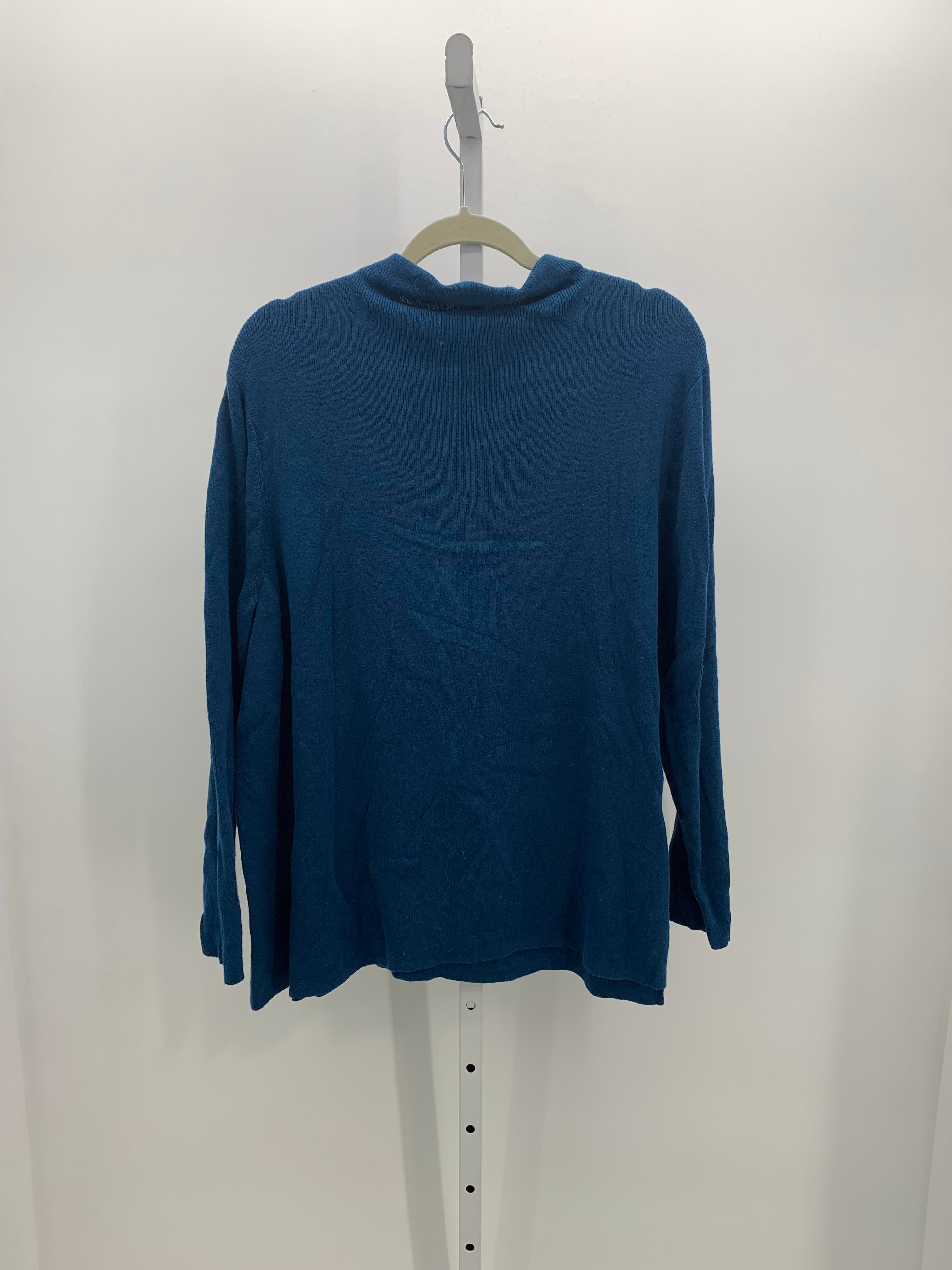 J-Jill Size 3X Womens Long Slv Sweater