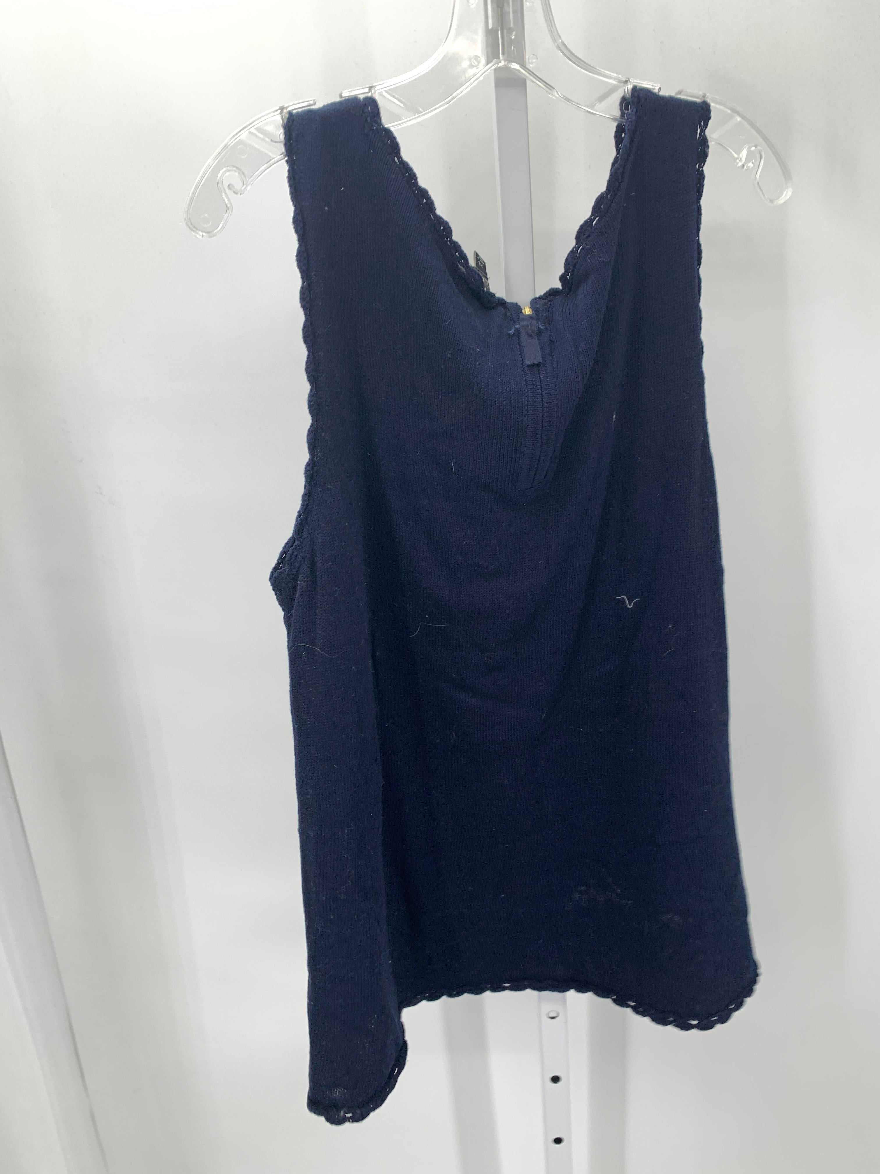 Talbots Size Extra Large Misses Sleeveless Shirt