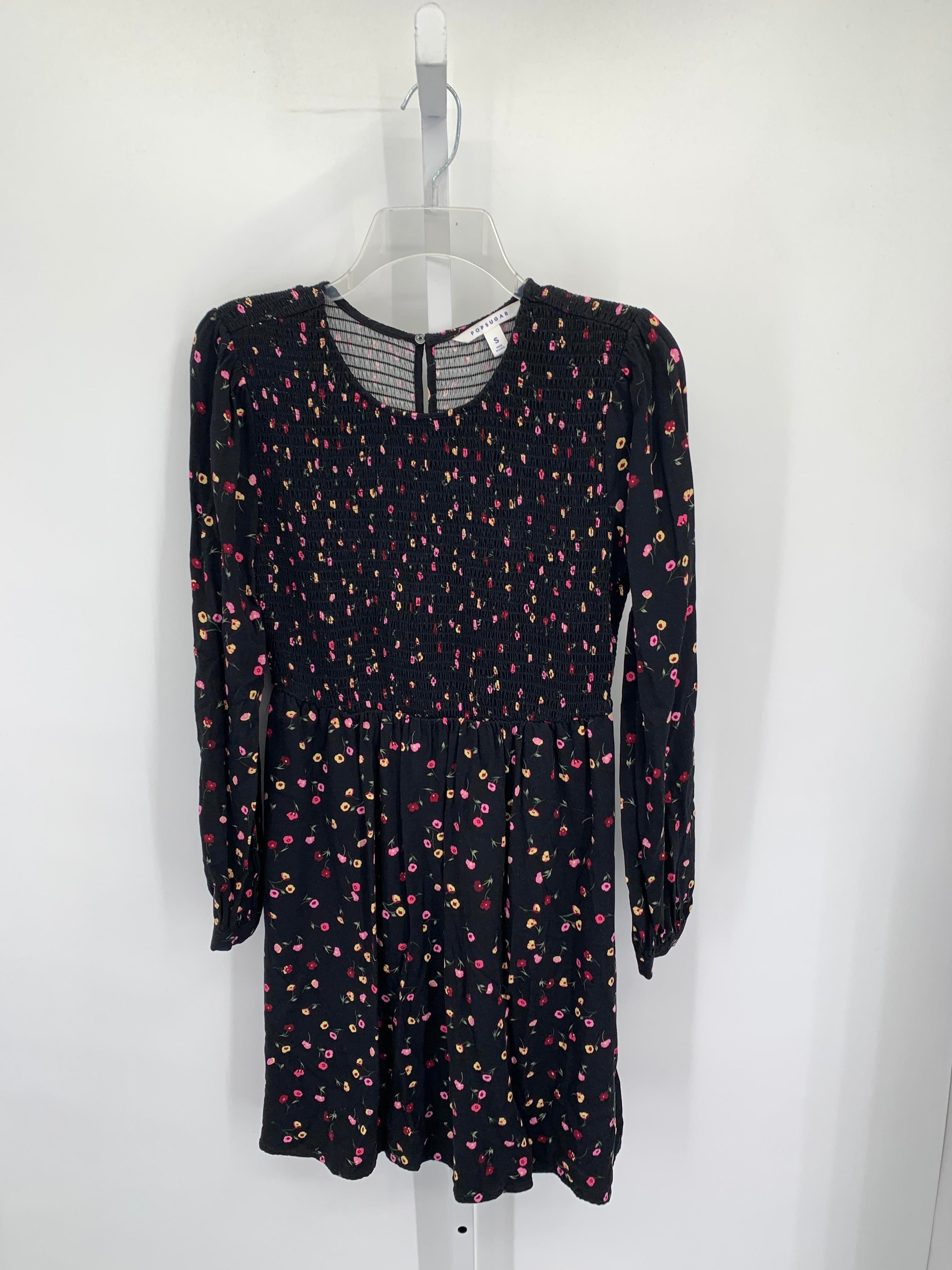 POPSUGAR Size Small Juniors Long Sleeve Dress