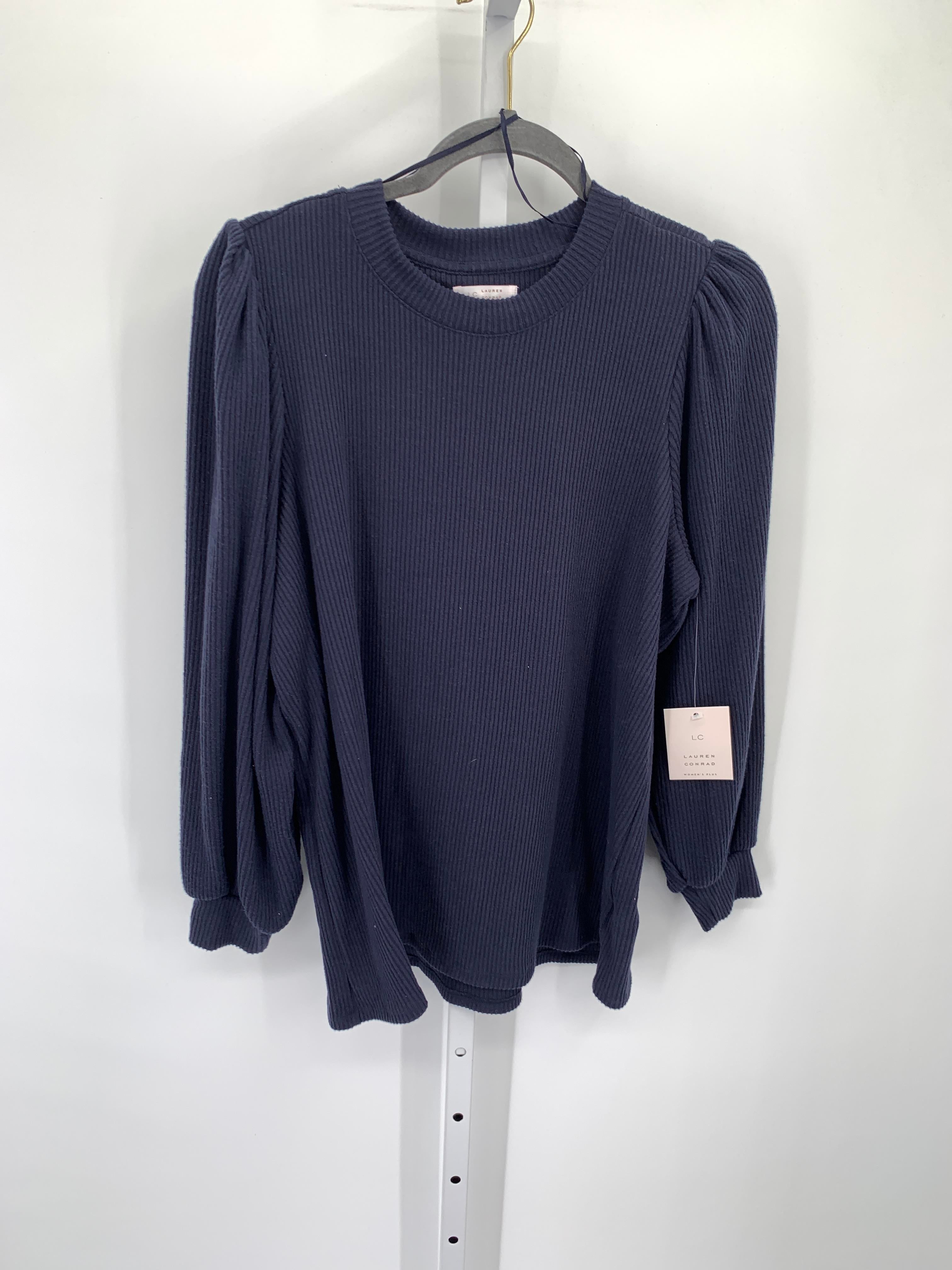 Lauren Conrad Size 0X Womens Long Slv Sweater