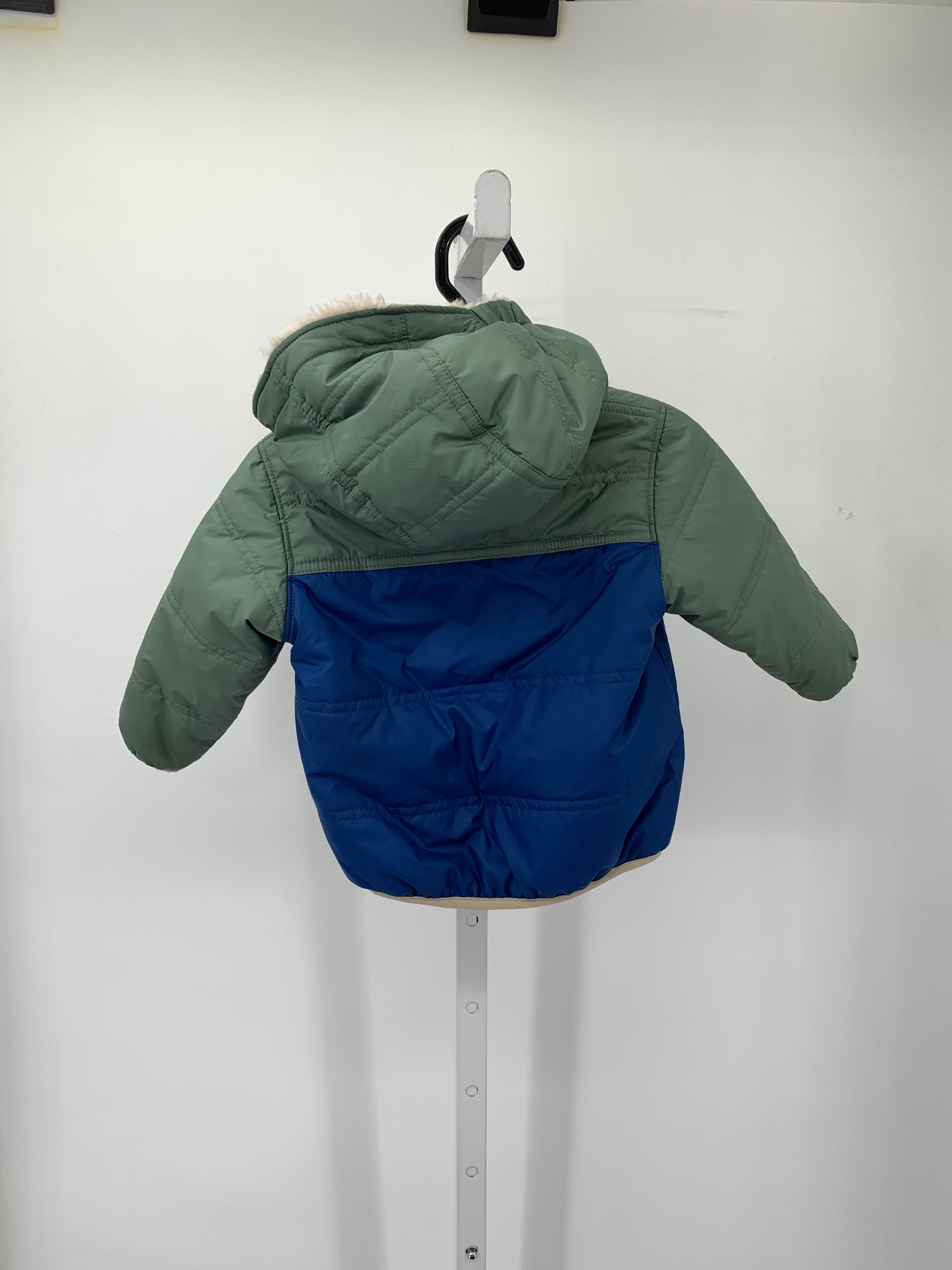 FAUX FUR LINED HOODED JACKET