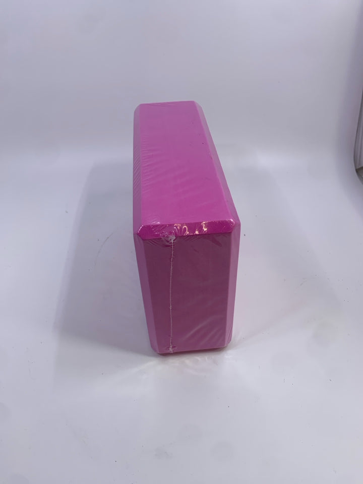 NIP PINK YOGA FOAM BLOCK.