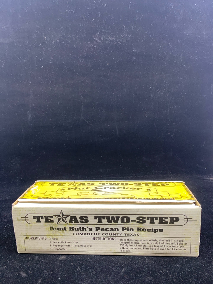 NIB TEXAS TWO STEP NUT CRACKER.