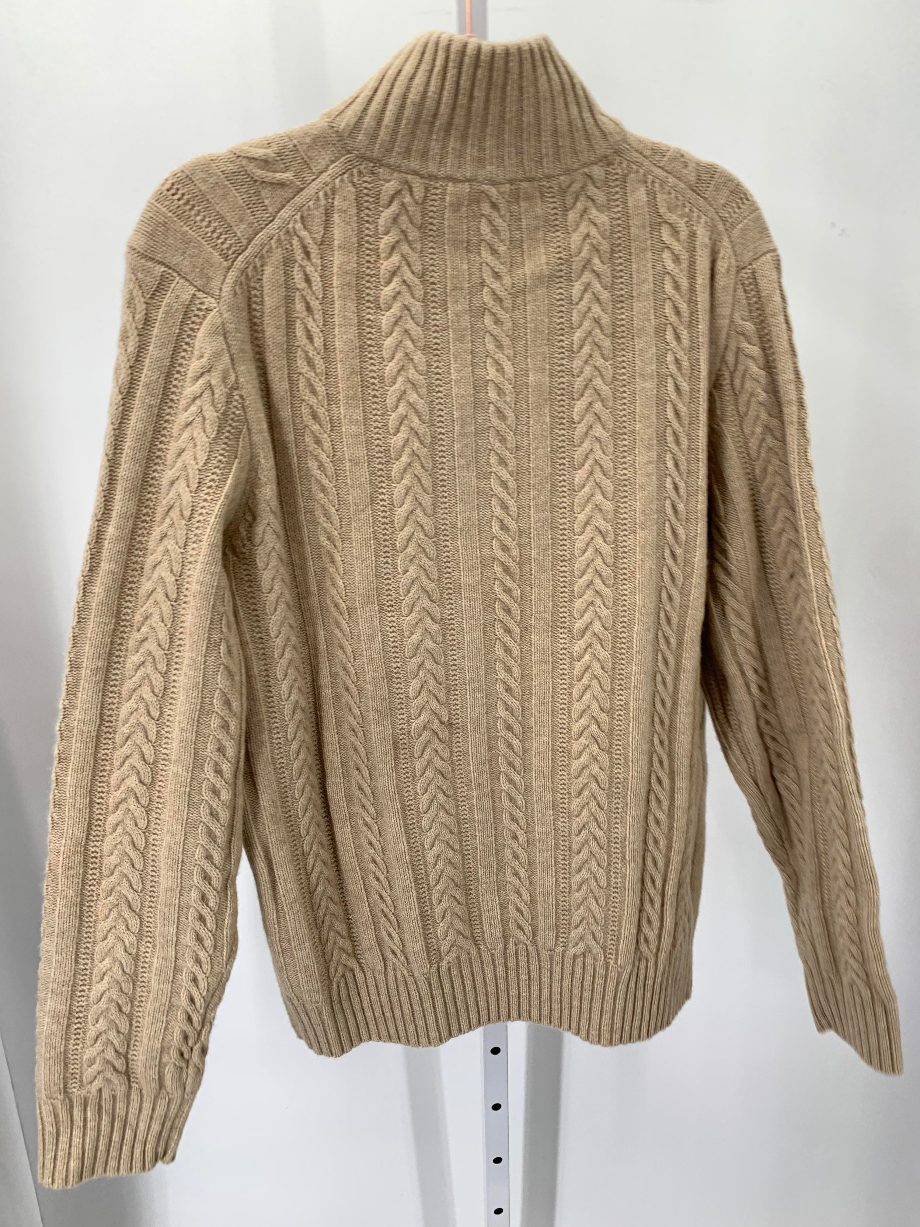 CABLE KNIT SWEATER