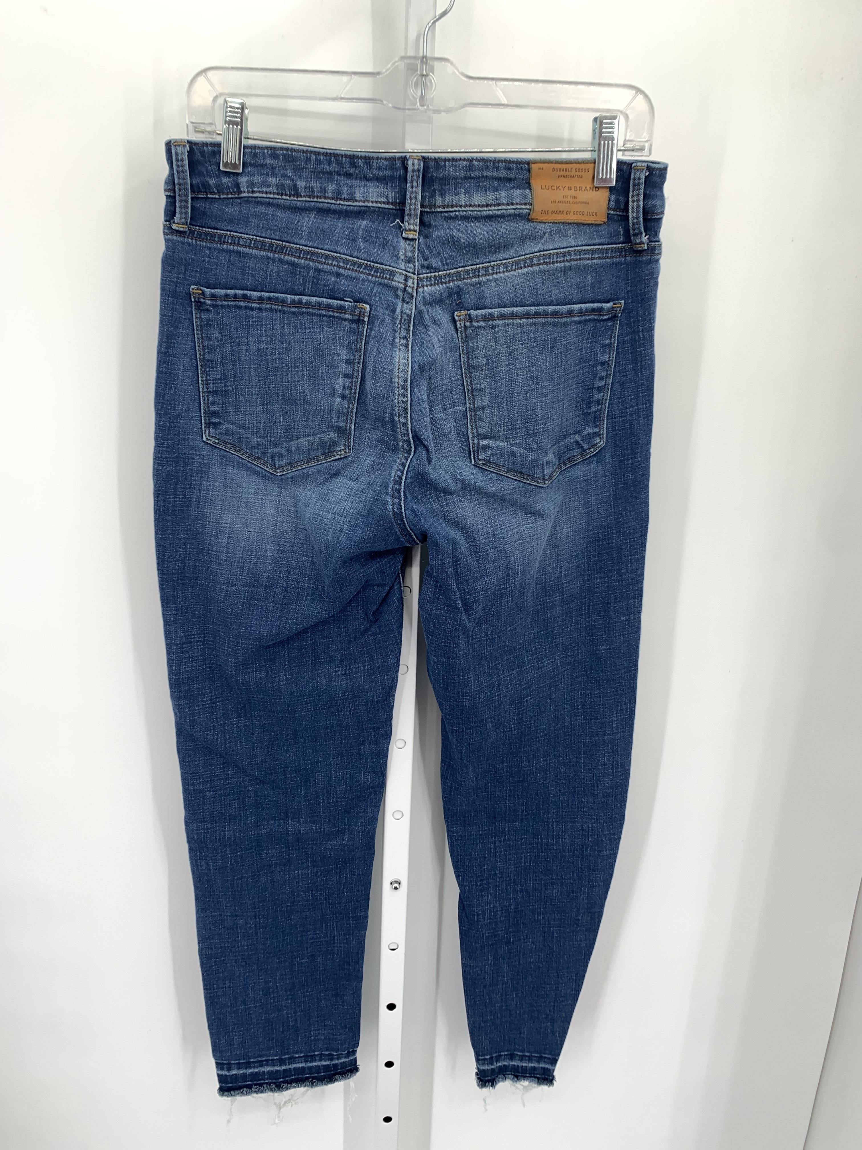 Lucky Brand Size 6 Misses Cropped Jeans