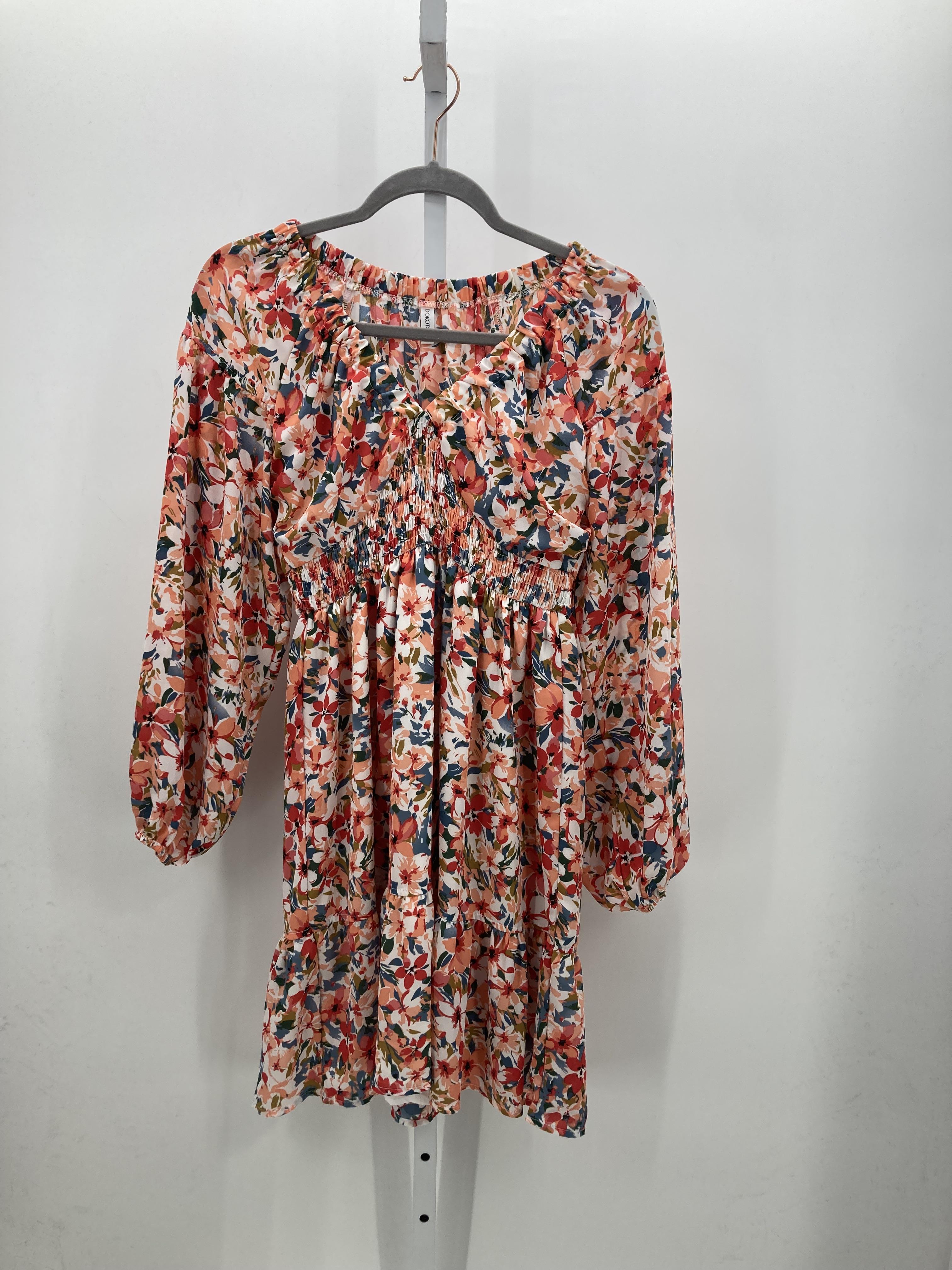 Size Small Misses Long Sleeve Dress