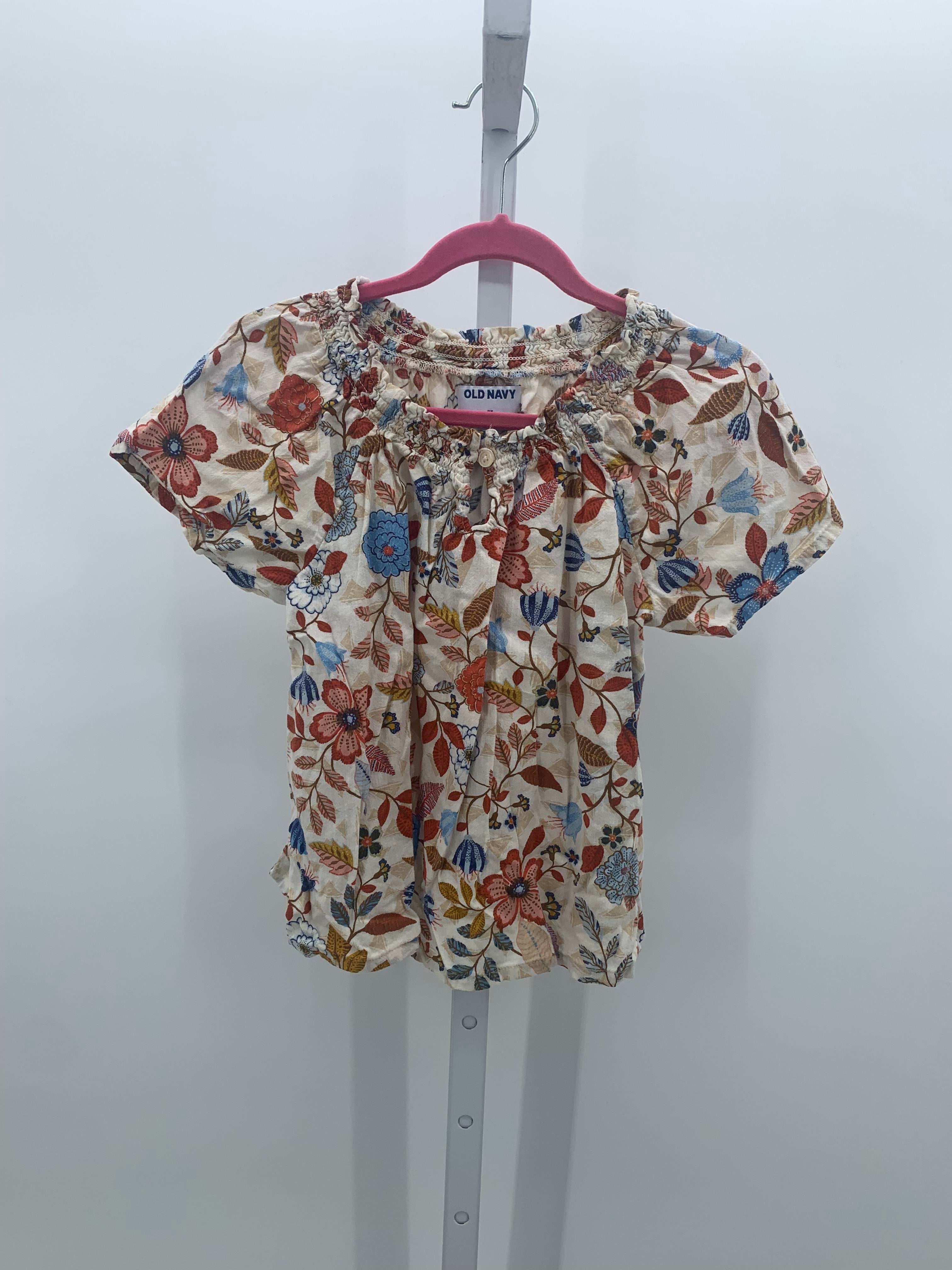 Old Navy Size 5T Girls Short Sleeve Shirt