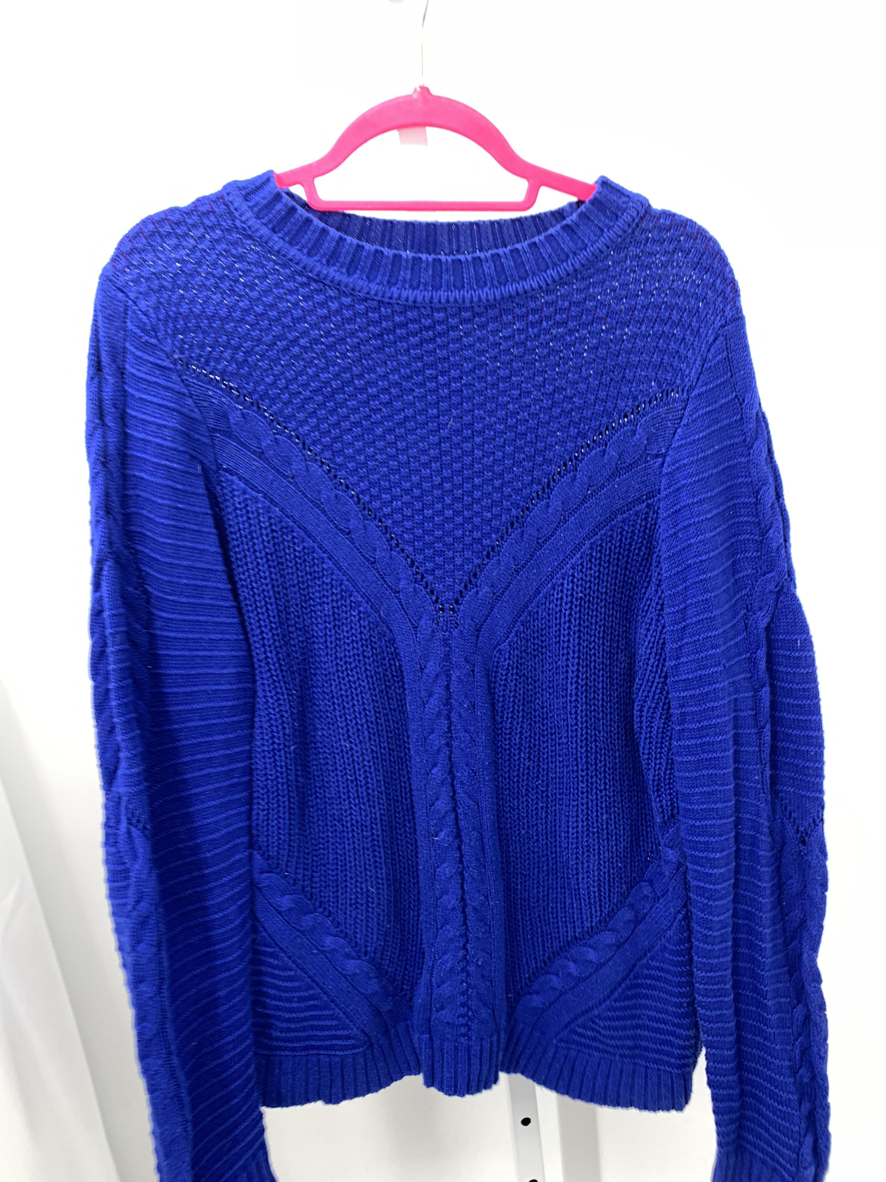 Hazel Size Large Misses Long Slv Sweater