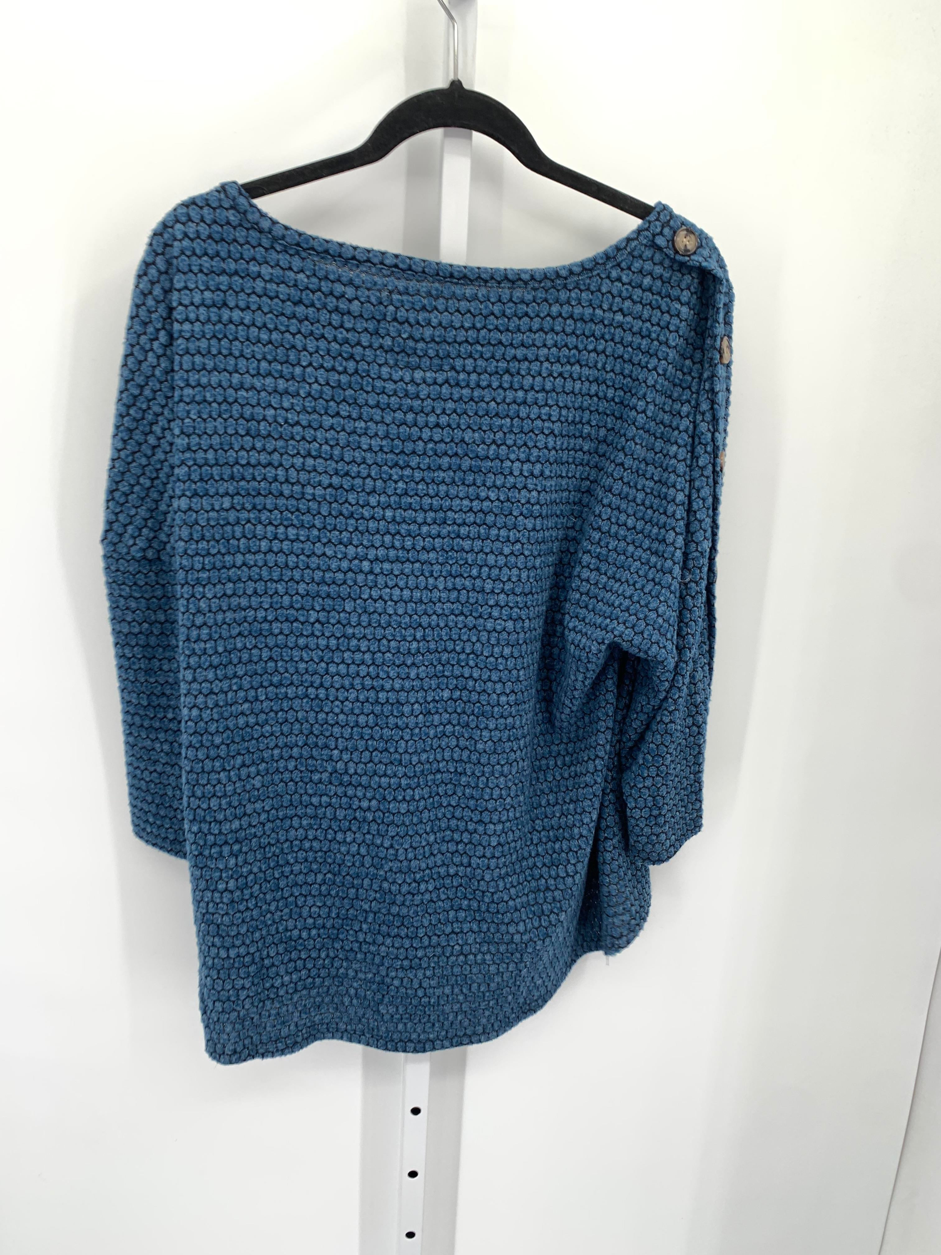 Size Large Misses 3/4 Sleeve Sweater