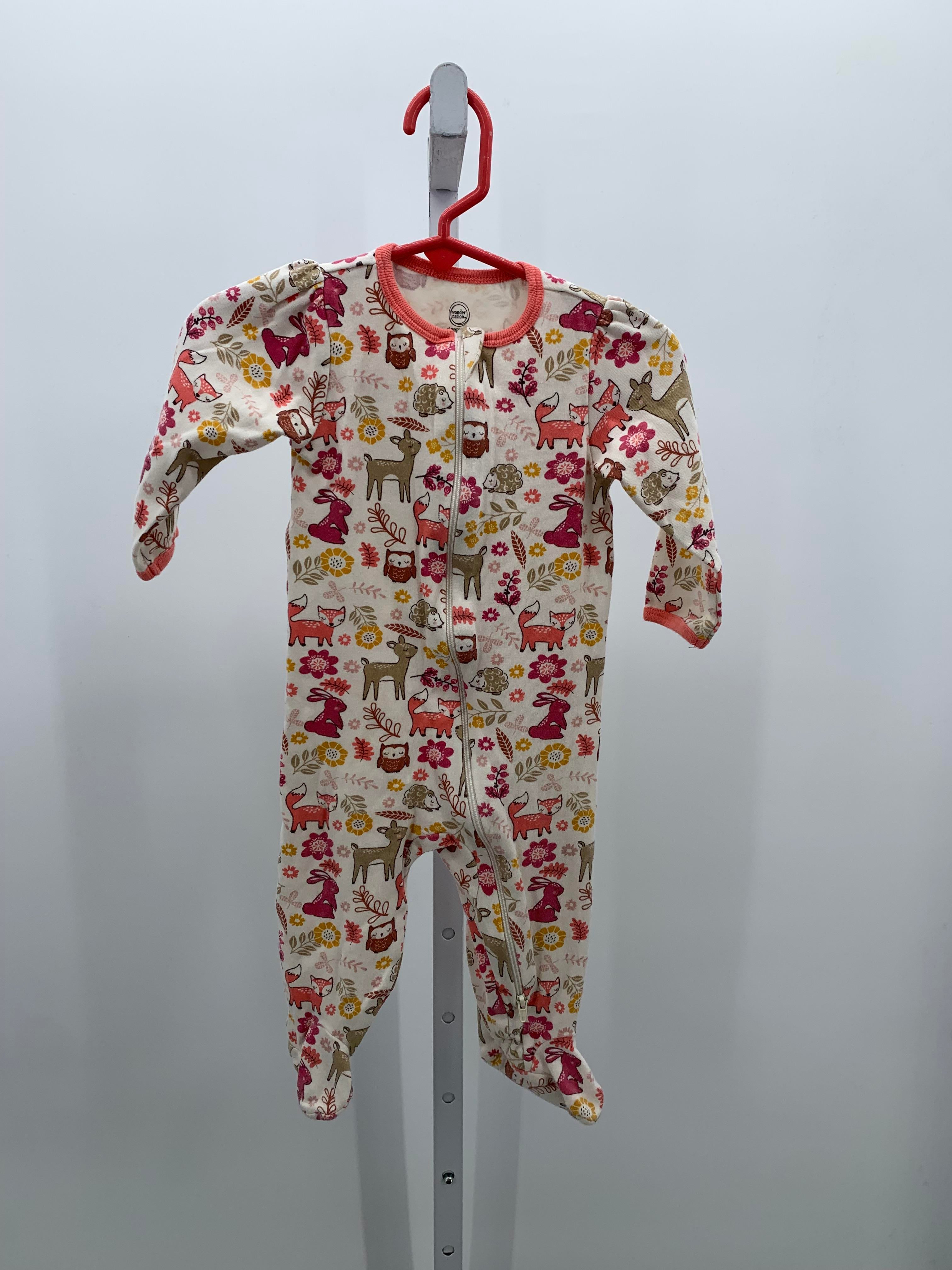 Wonder Nation Size 6-9 mon Girls Sleeper