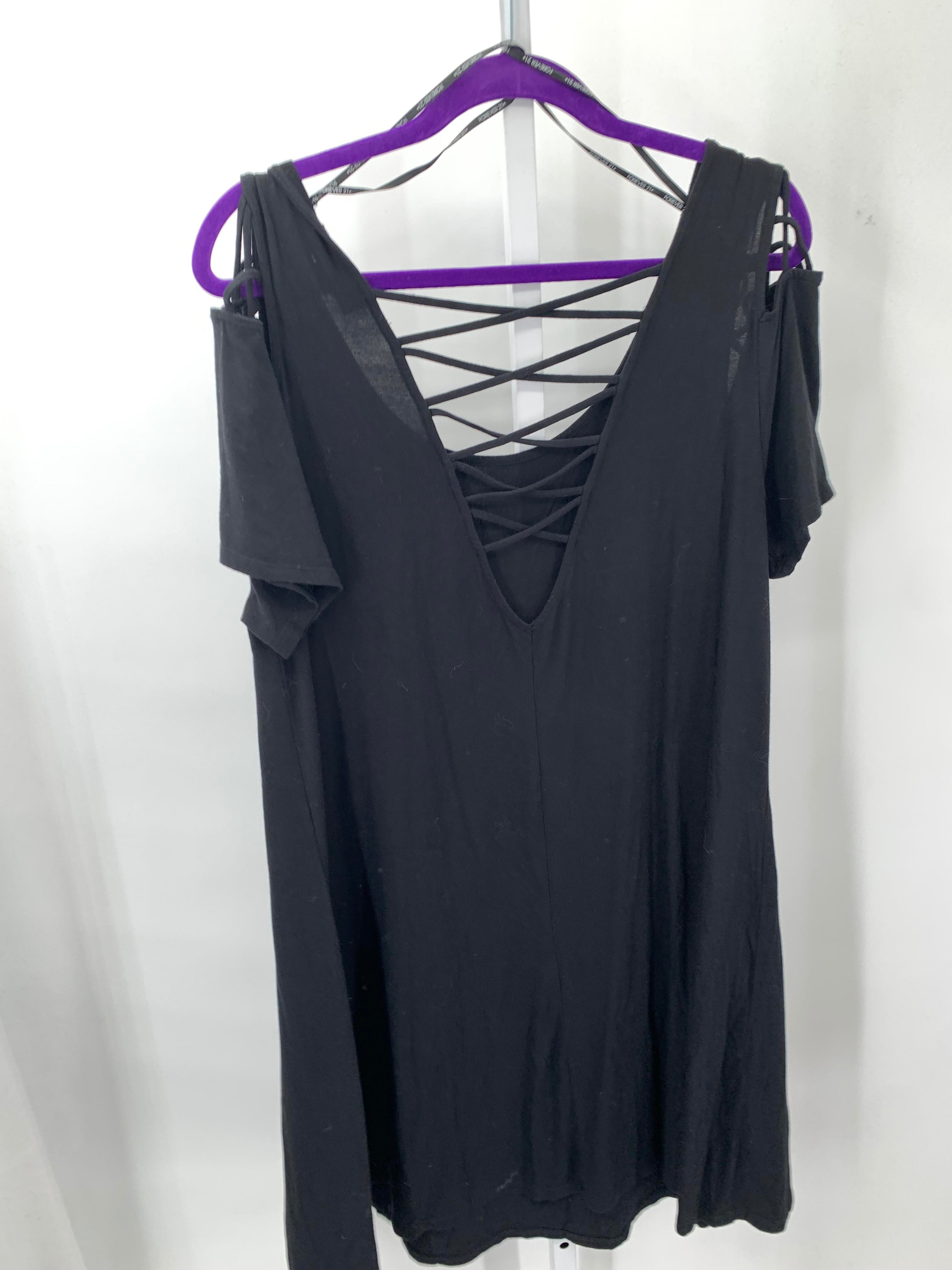 Forever 21 Size 3X Womens Short Sleeve Dress