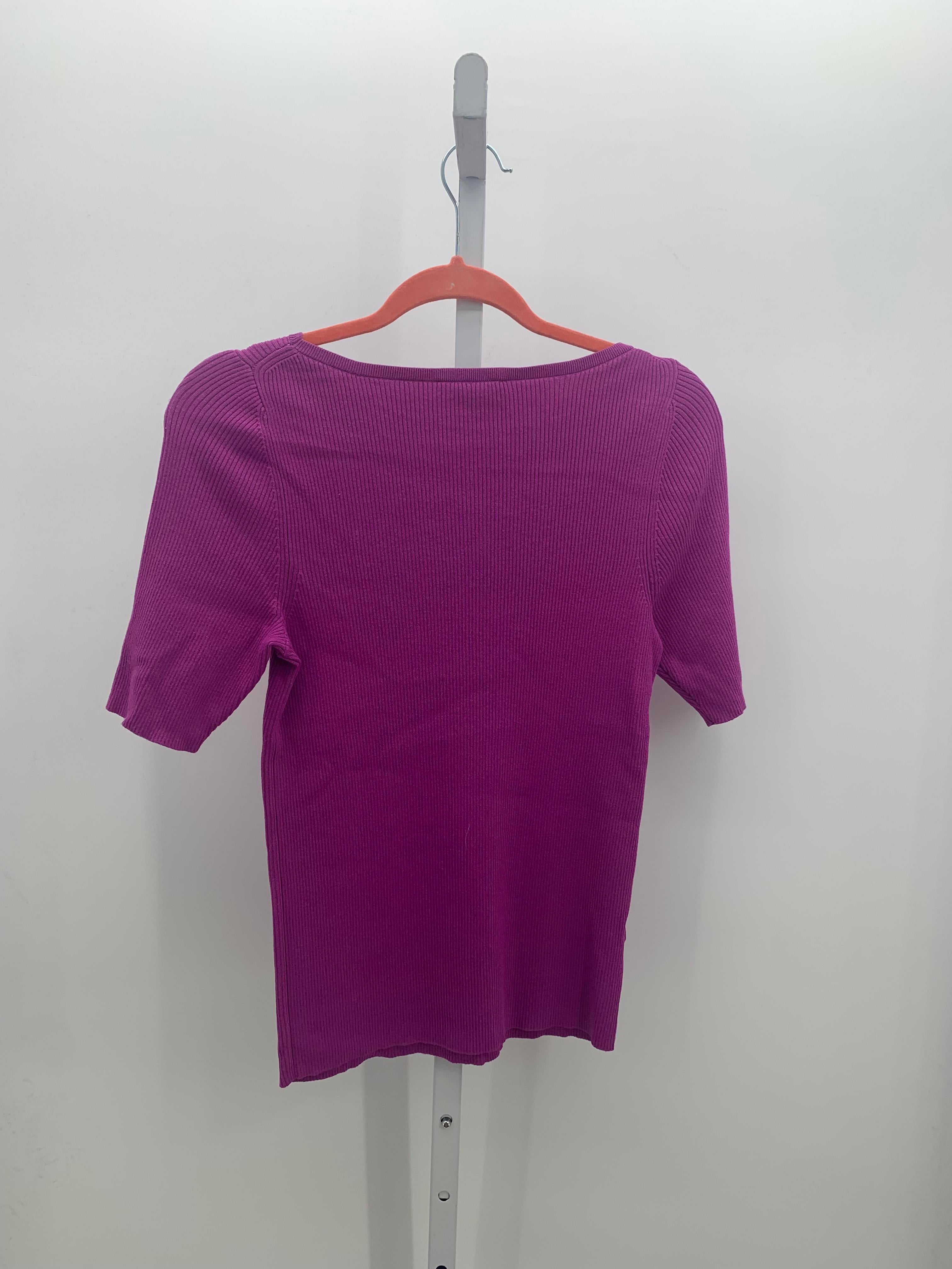 Ann Taylor Size Large Petite Petite Short Sleeve Shirt