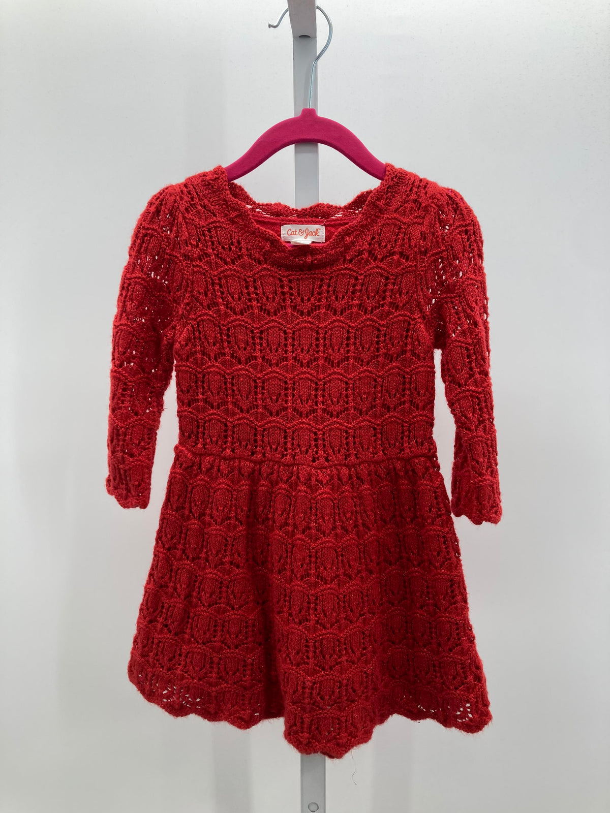 Cat & Jack Size 3T Girls Long Sleeve Dress