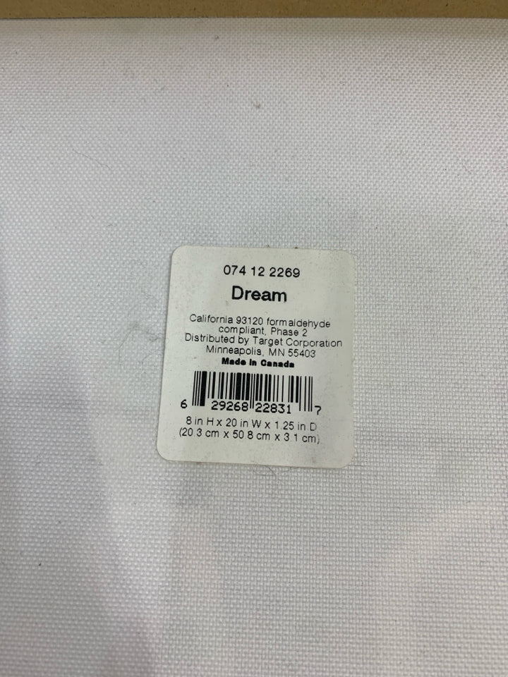 DREAM BIRDS ON CLOTHESLINE CANVAS.