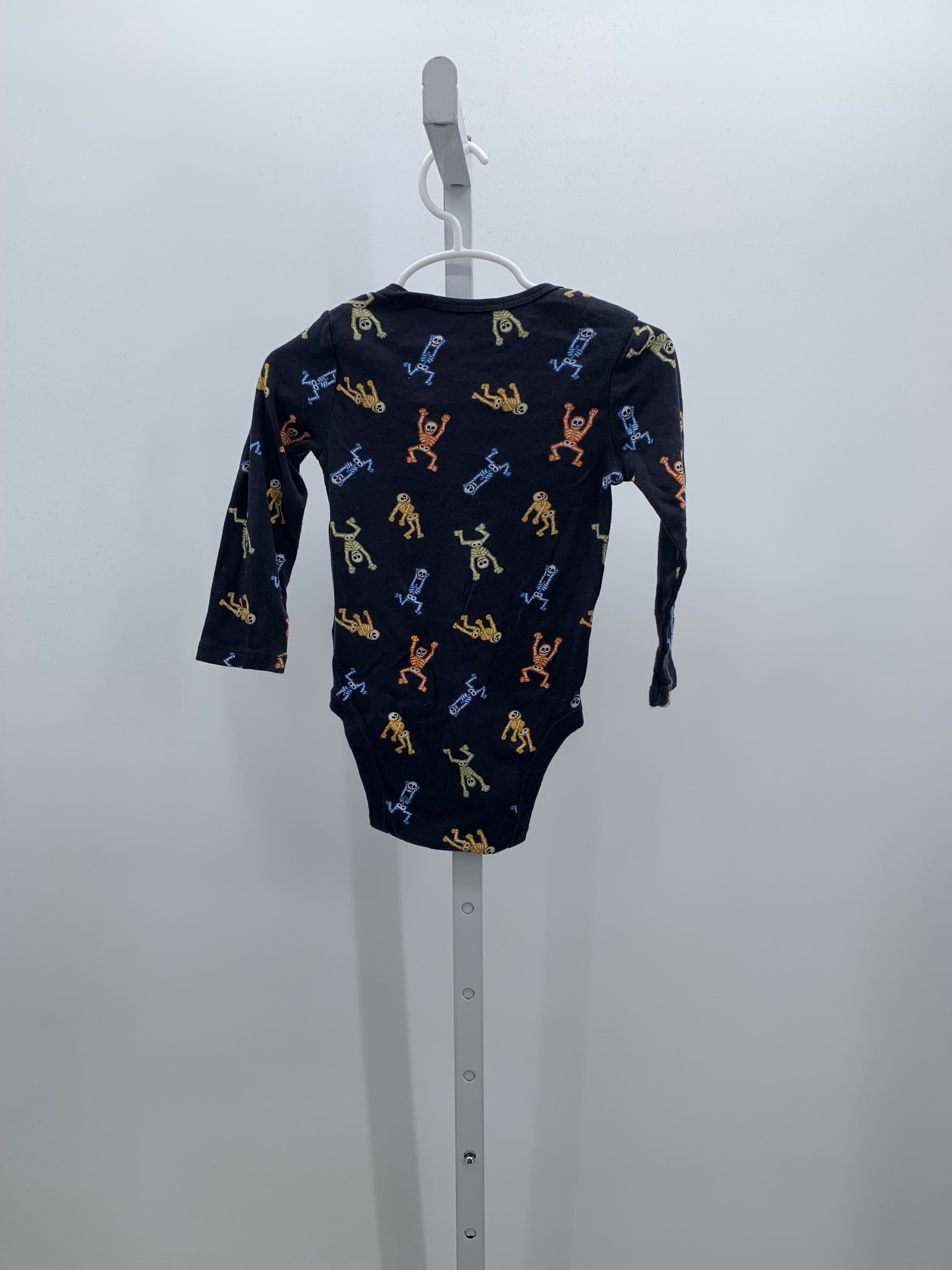 LONG SLV SHIRT DANCING SKELETONS